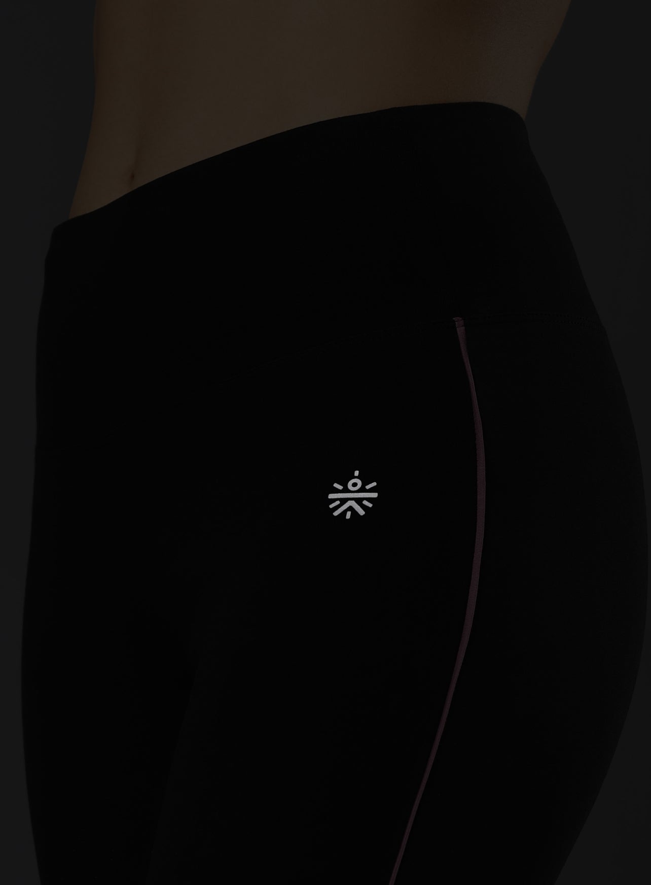 Women's Performance Cotton Black Tights