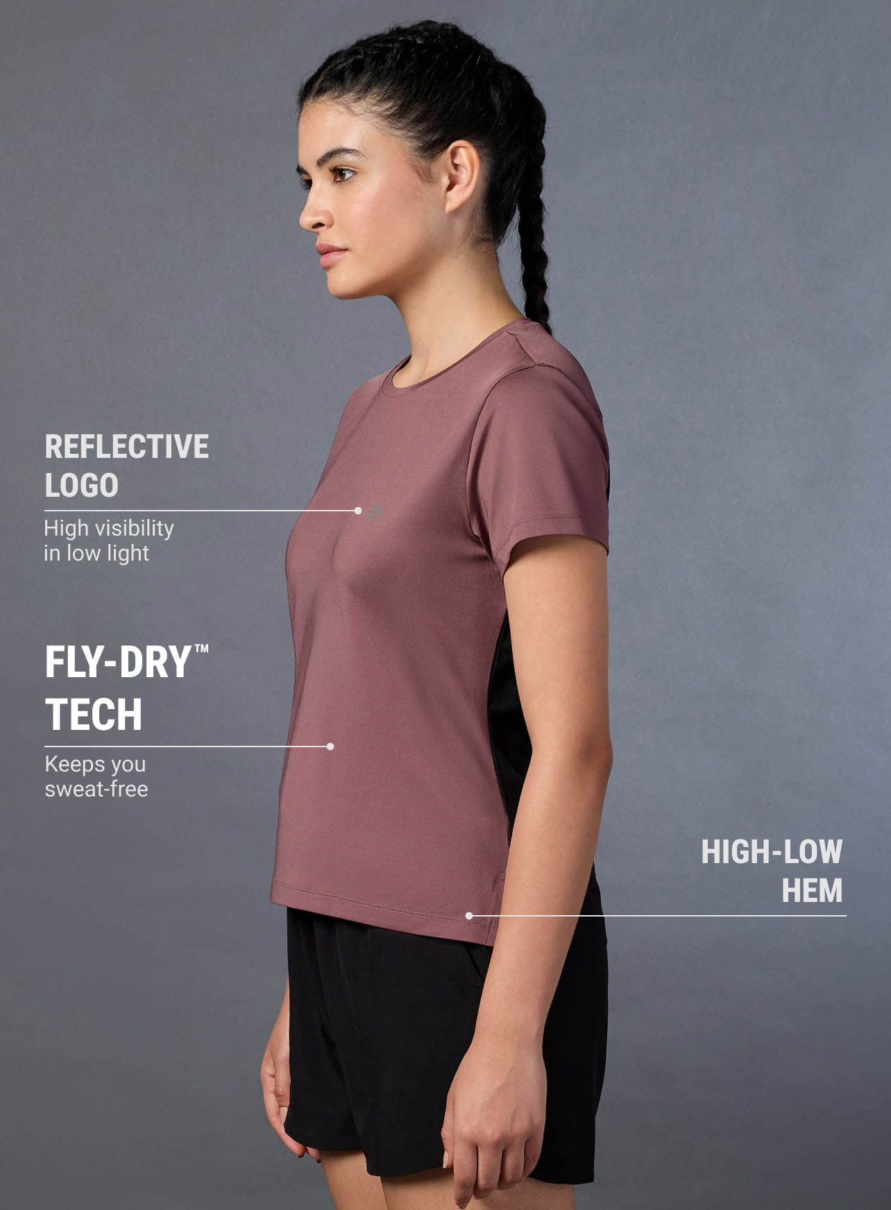 Women's Athlete Pro Pink T-shirt