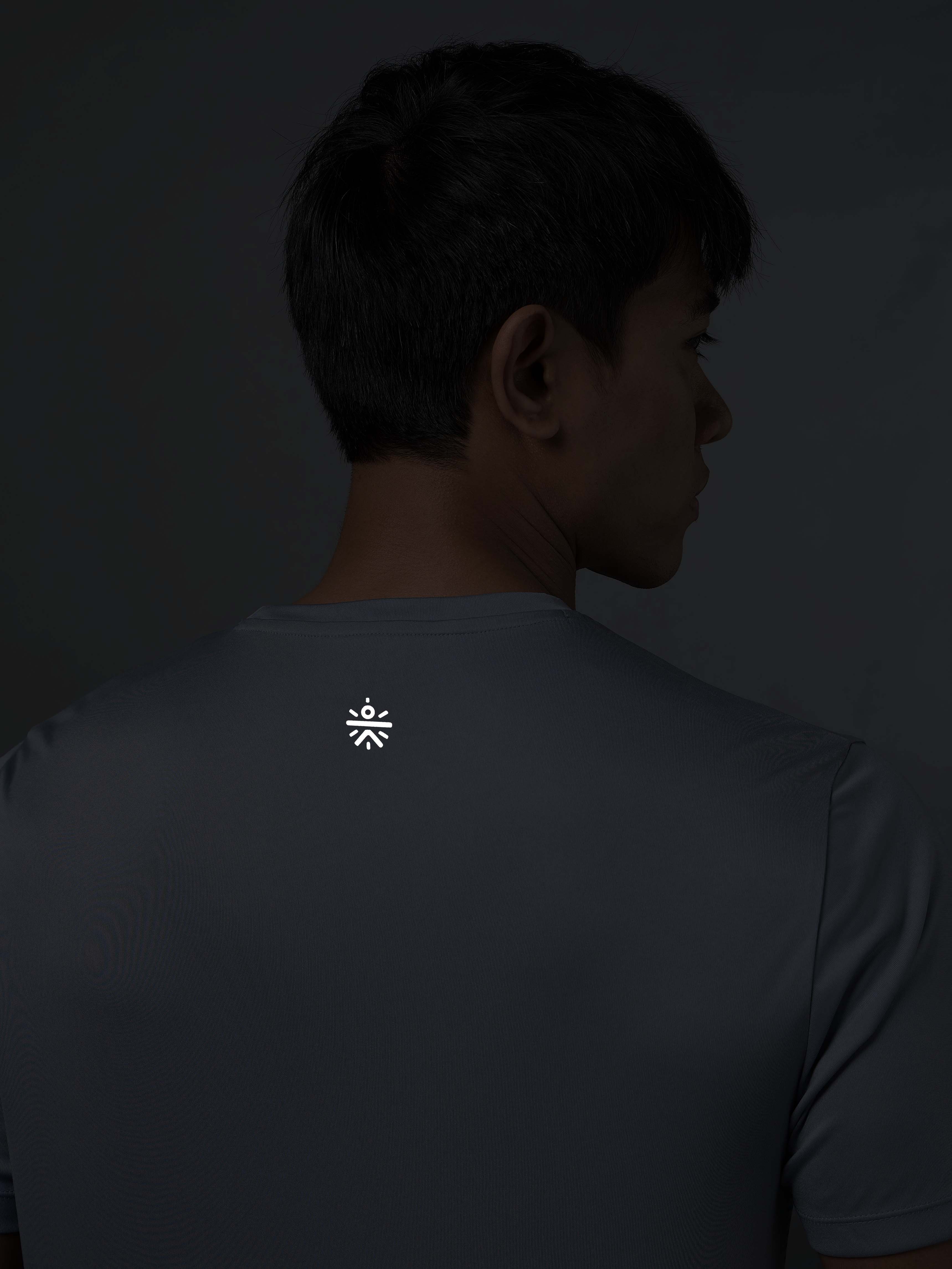 Men's Blue Urban Trail Run T-shirt