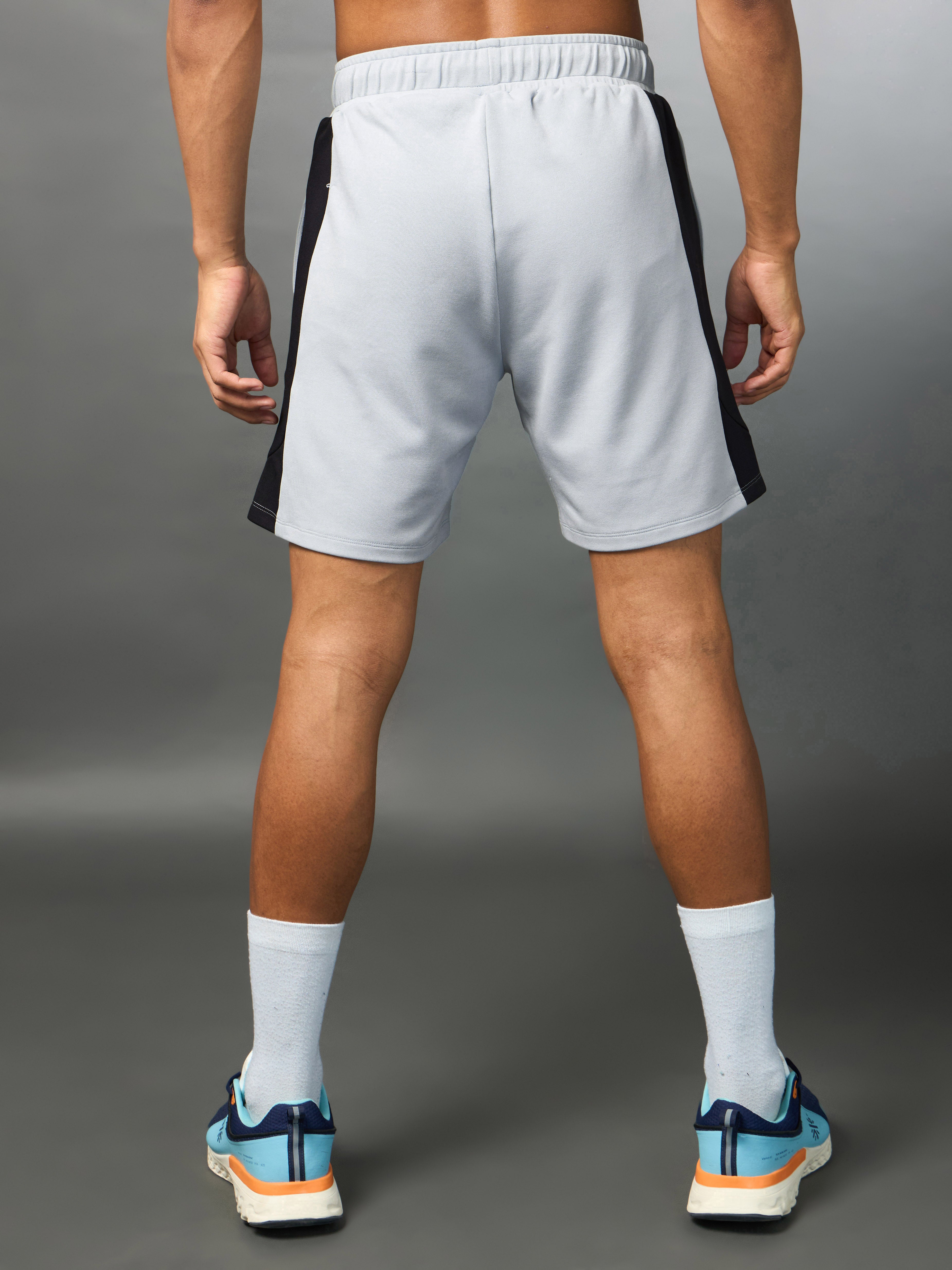 Men's Pace Up Lt. Grey Running Shorts