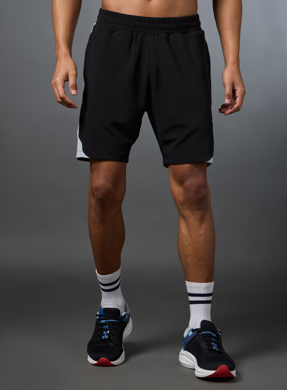 Men's Pace Up Black Running Shorts