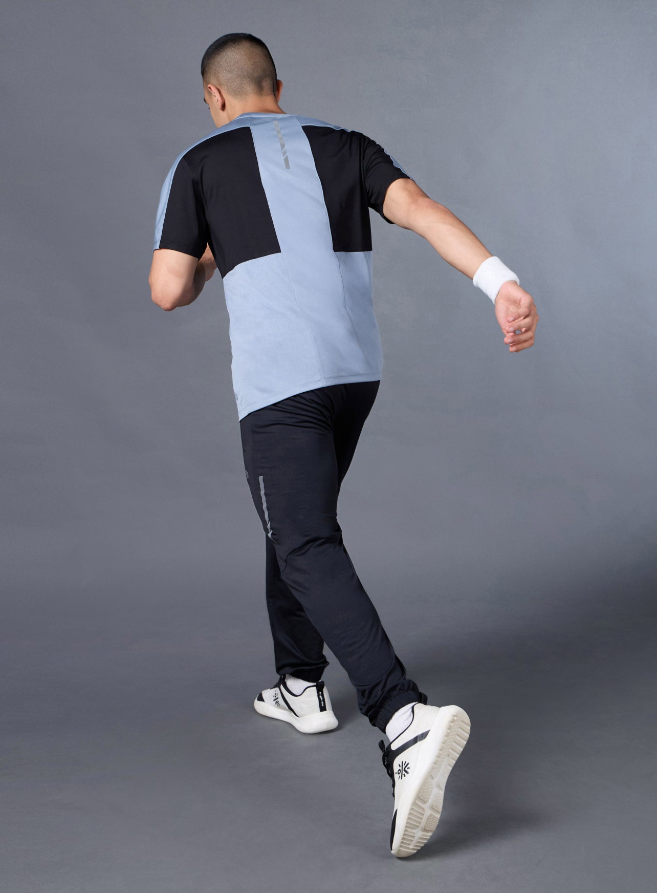 Men's Power Pack Blue Running T-shirt