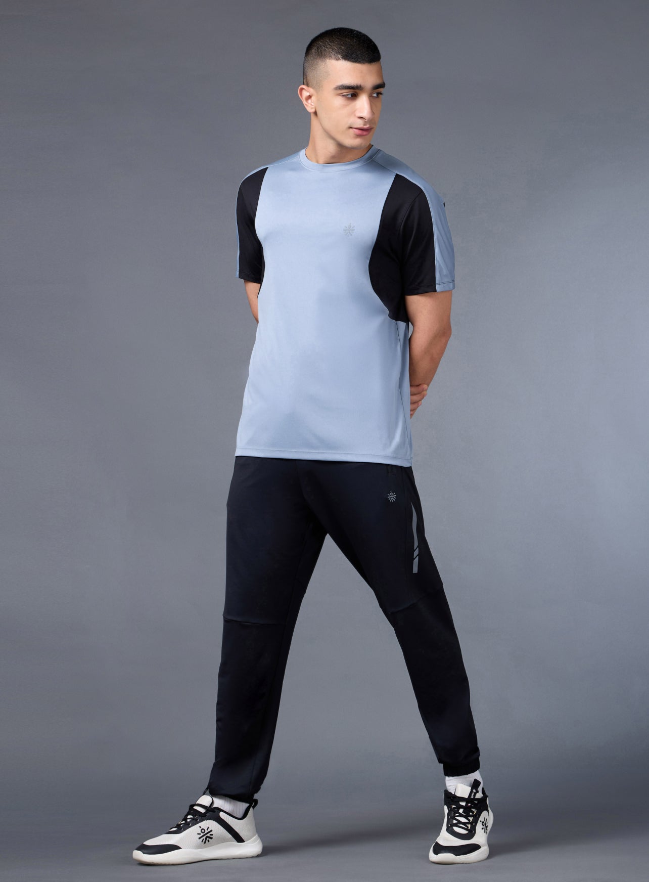 Men's Power Pack Blue Running T-shirt