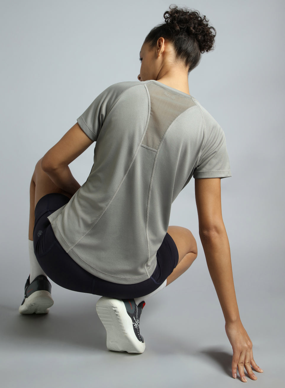 Women's Urban Run Grey T-shirt