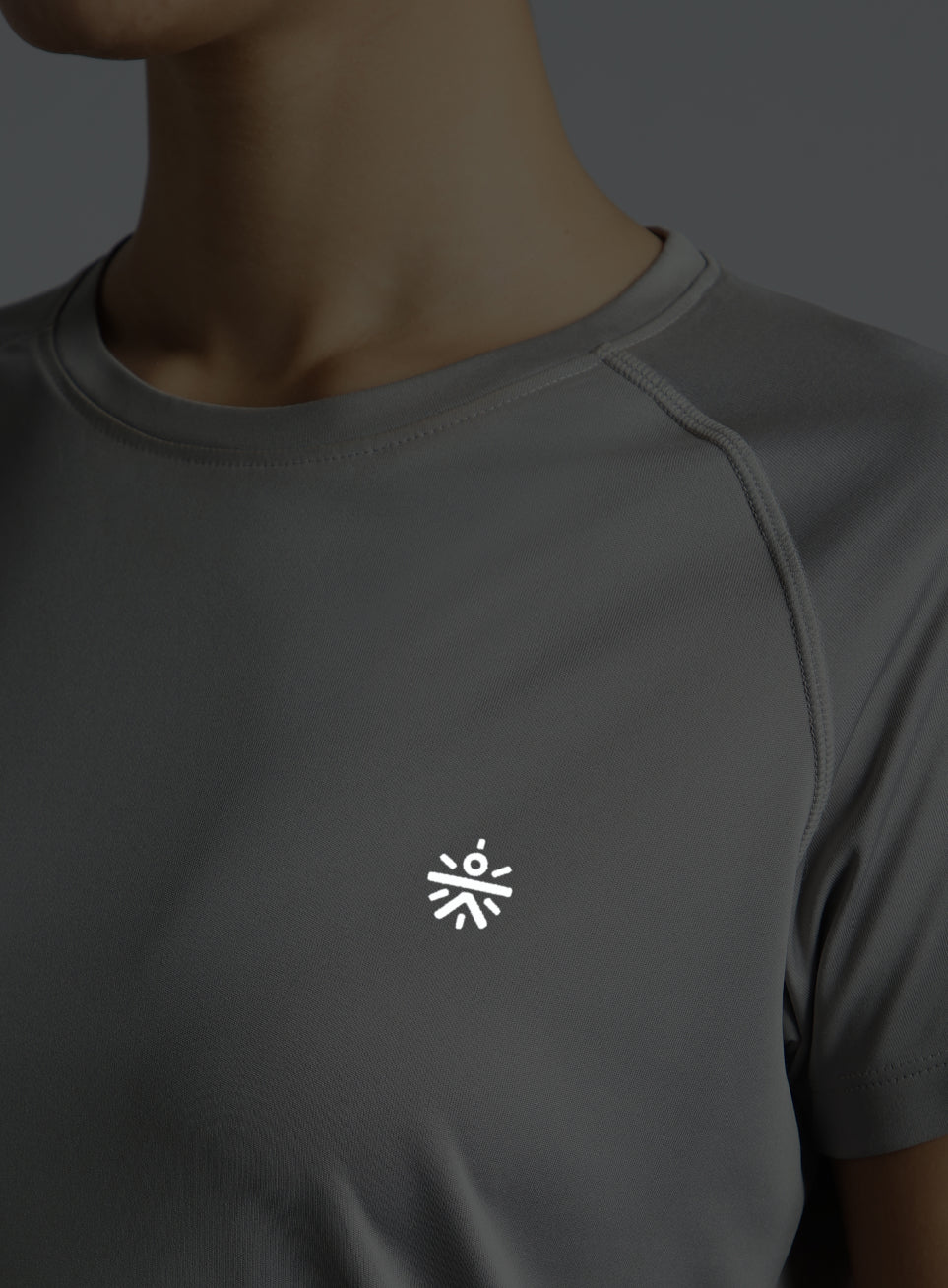 Women's Urban Run Grey T-shirt