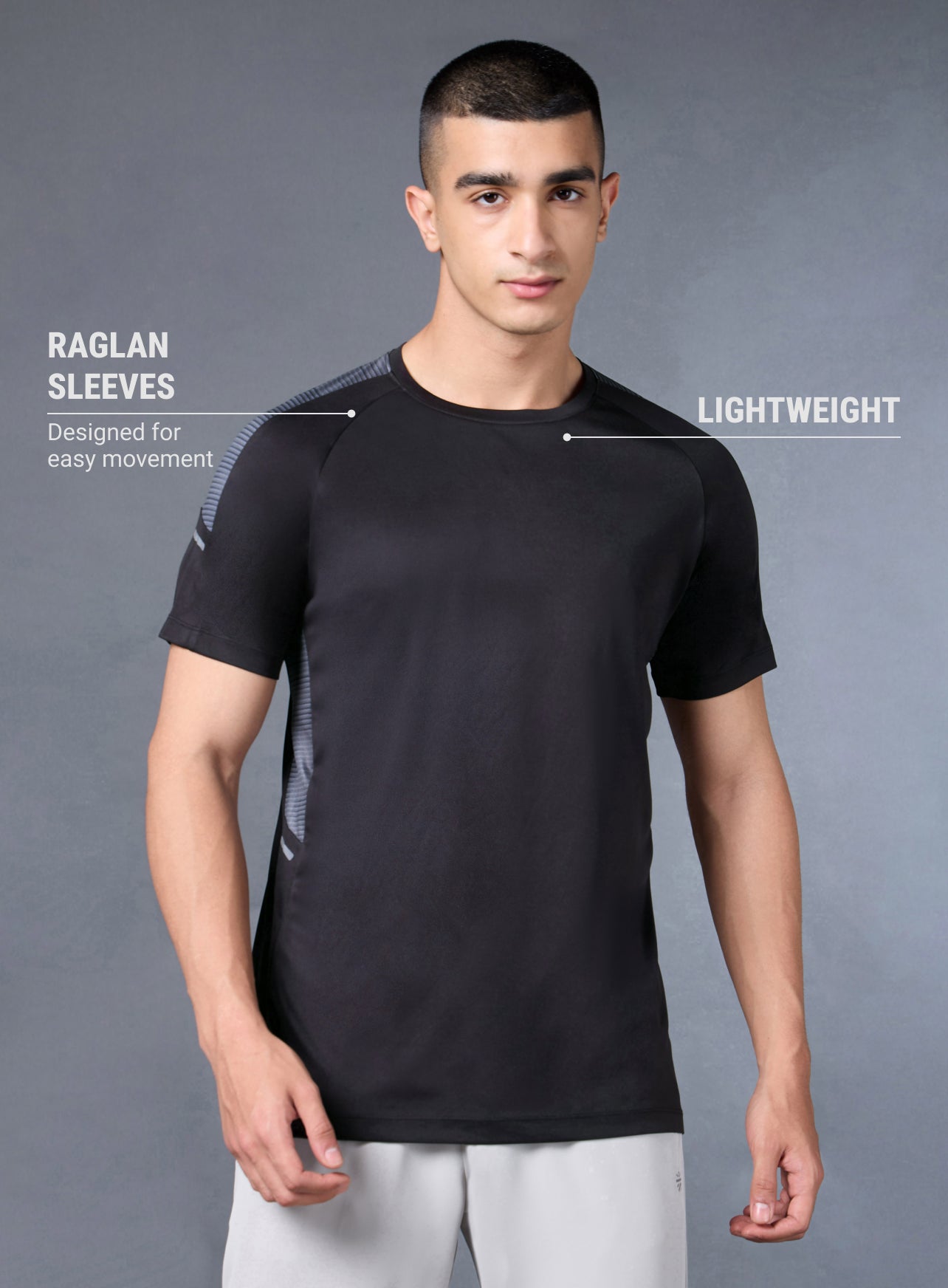 Men's Black Urban Pro Run T-shirt