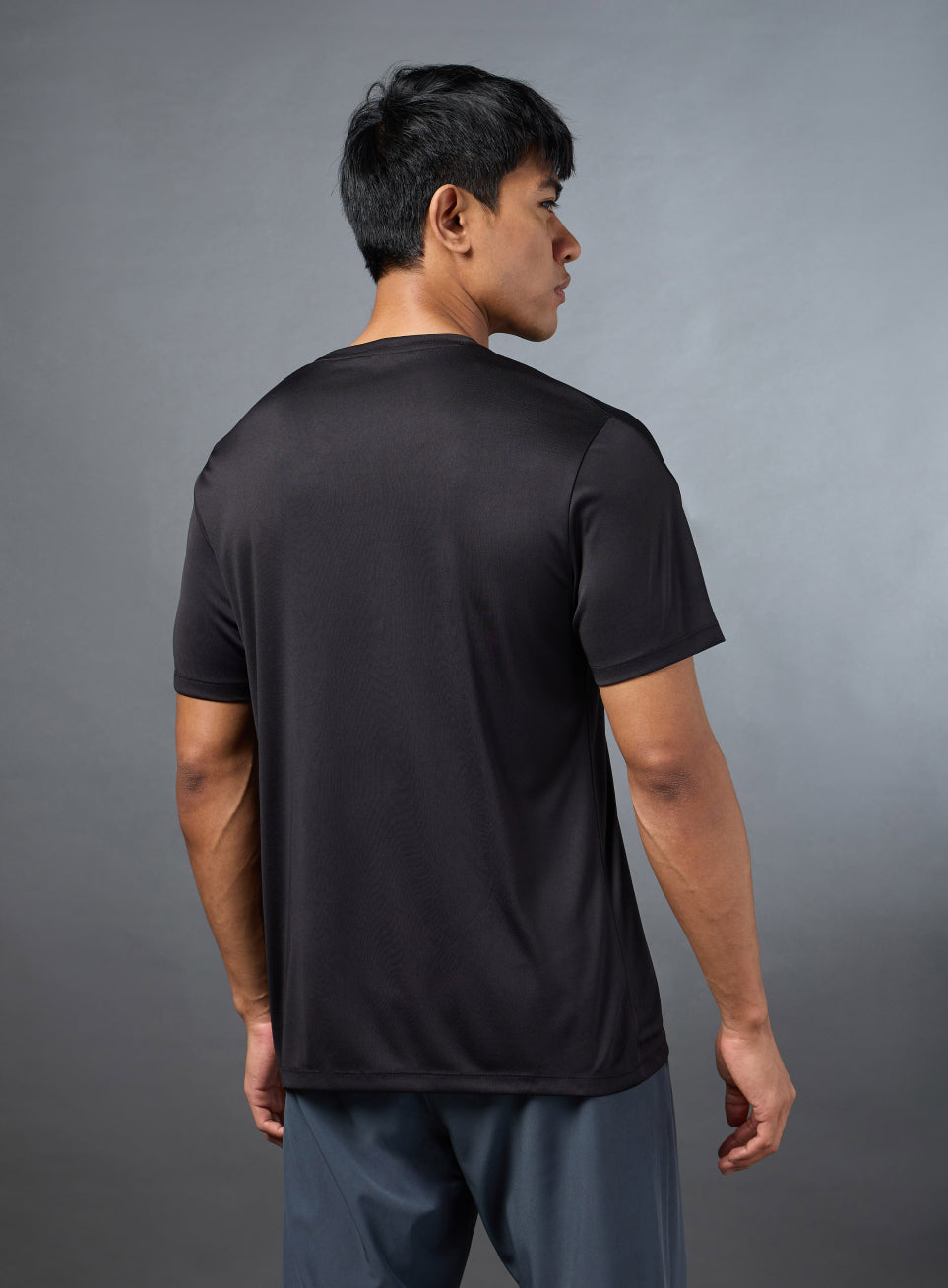 Men's Runner's Pro Black T-shirt