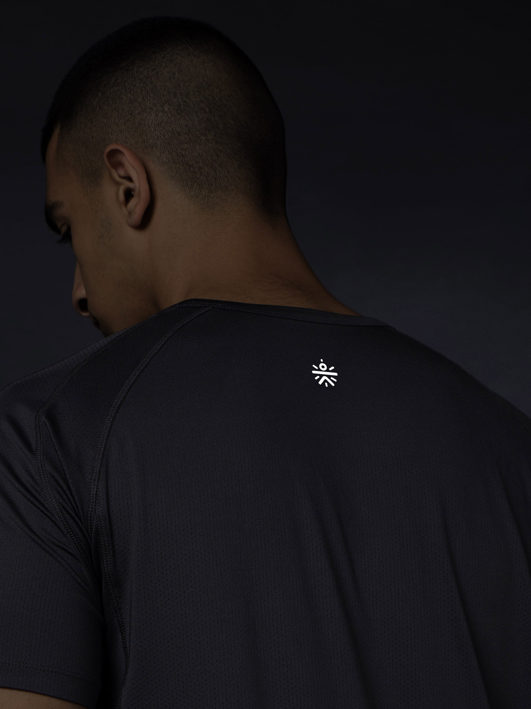 Men's Grey High Imapct Run T-shirt