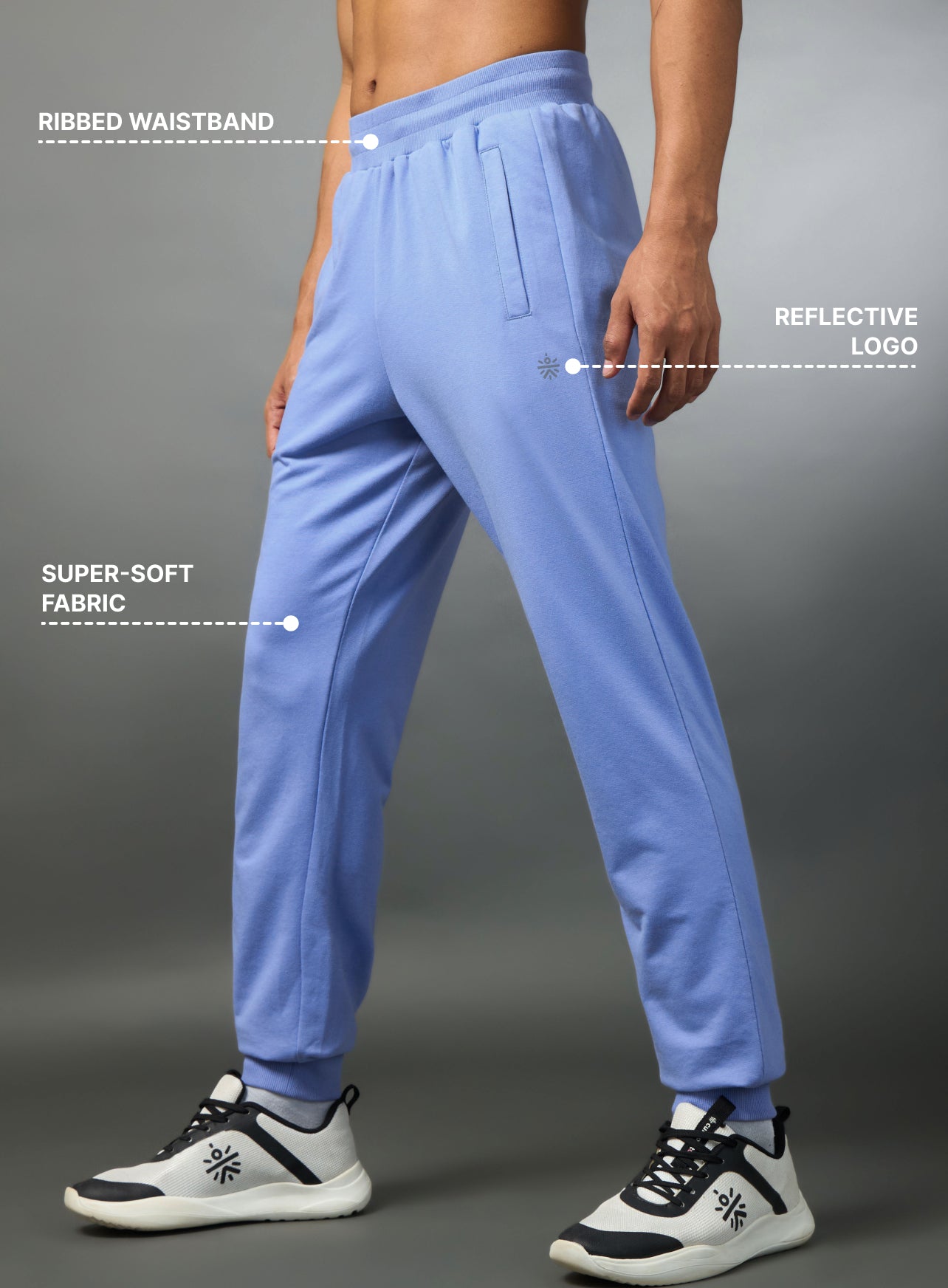 Men's Warm Up Lt. Violet Joggers