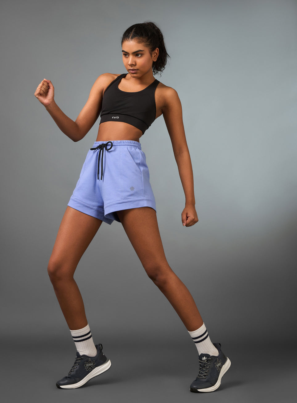 Women's Play All Day Purple Shorts