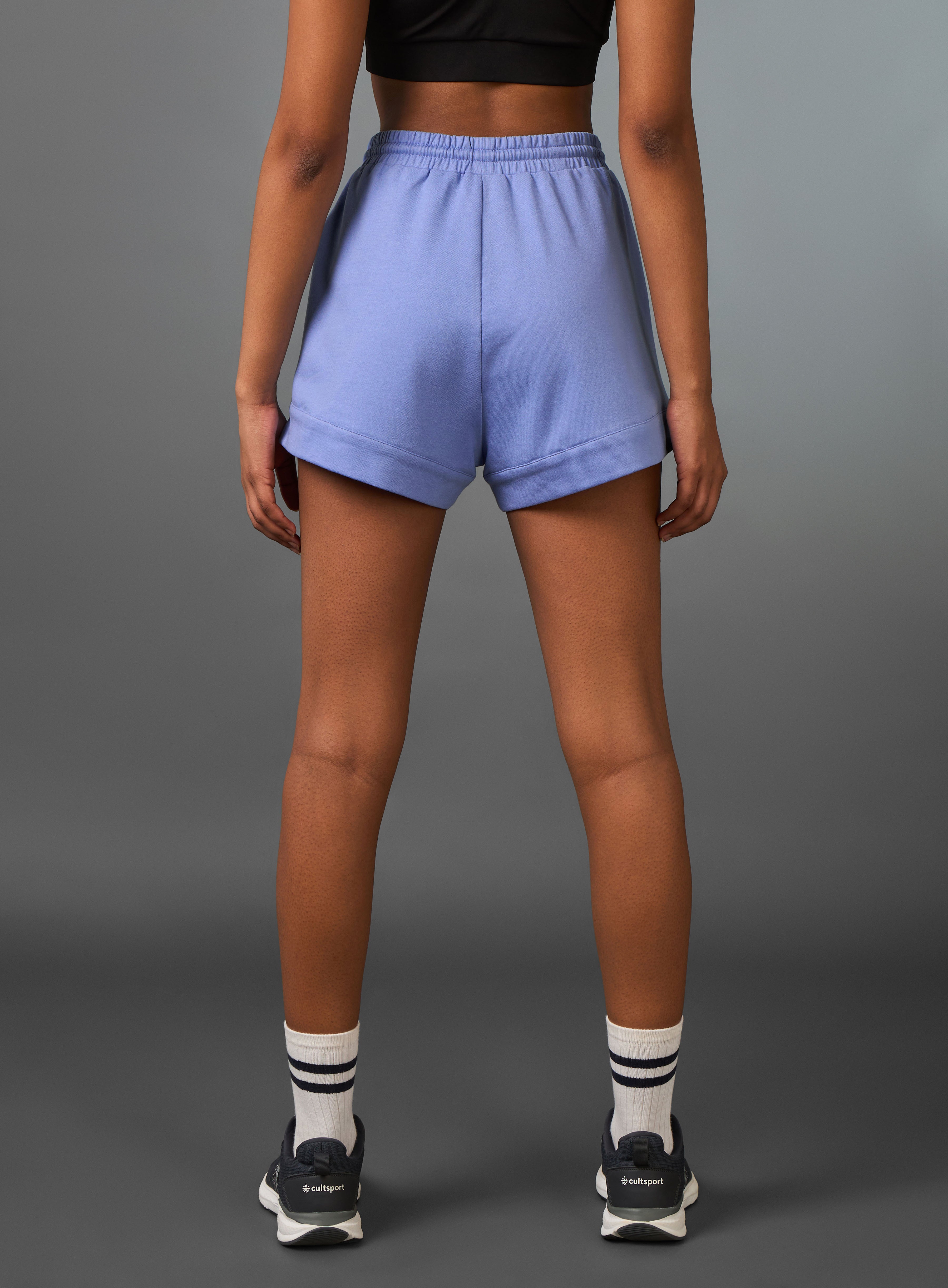 Women's Play All Day Purple Shorts