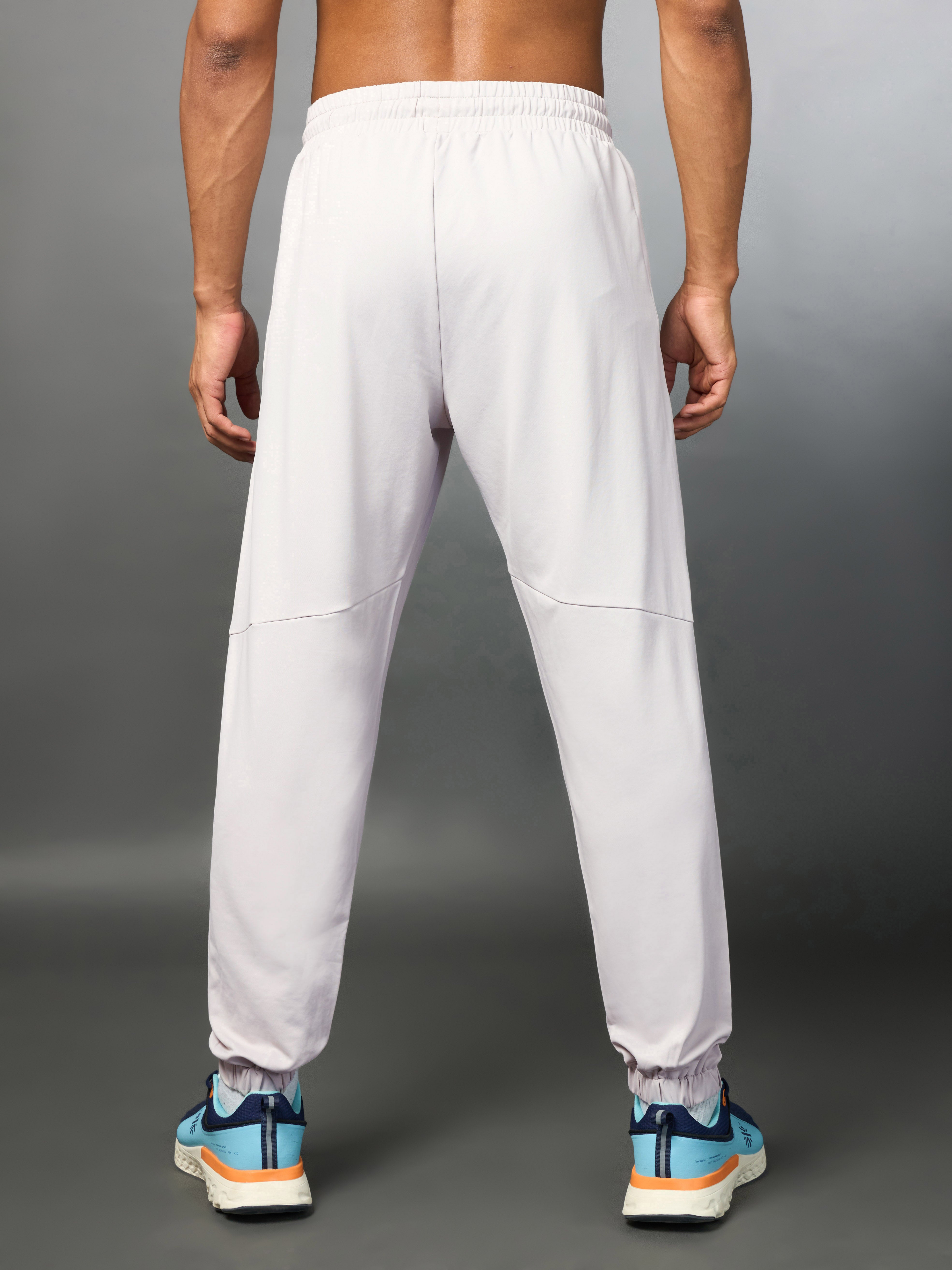 Men's Run Extra Mile Beige Joggers