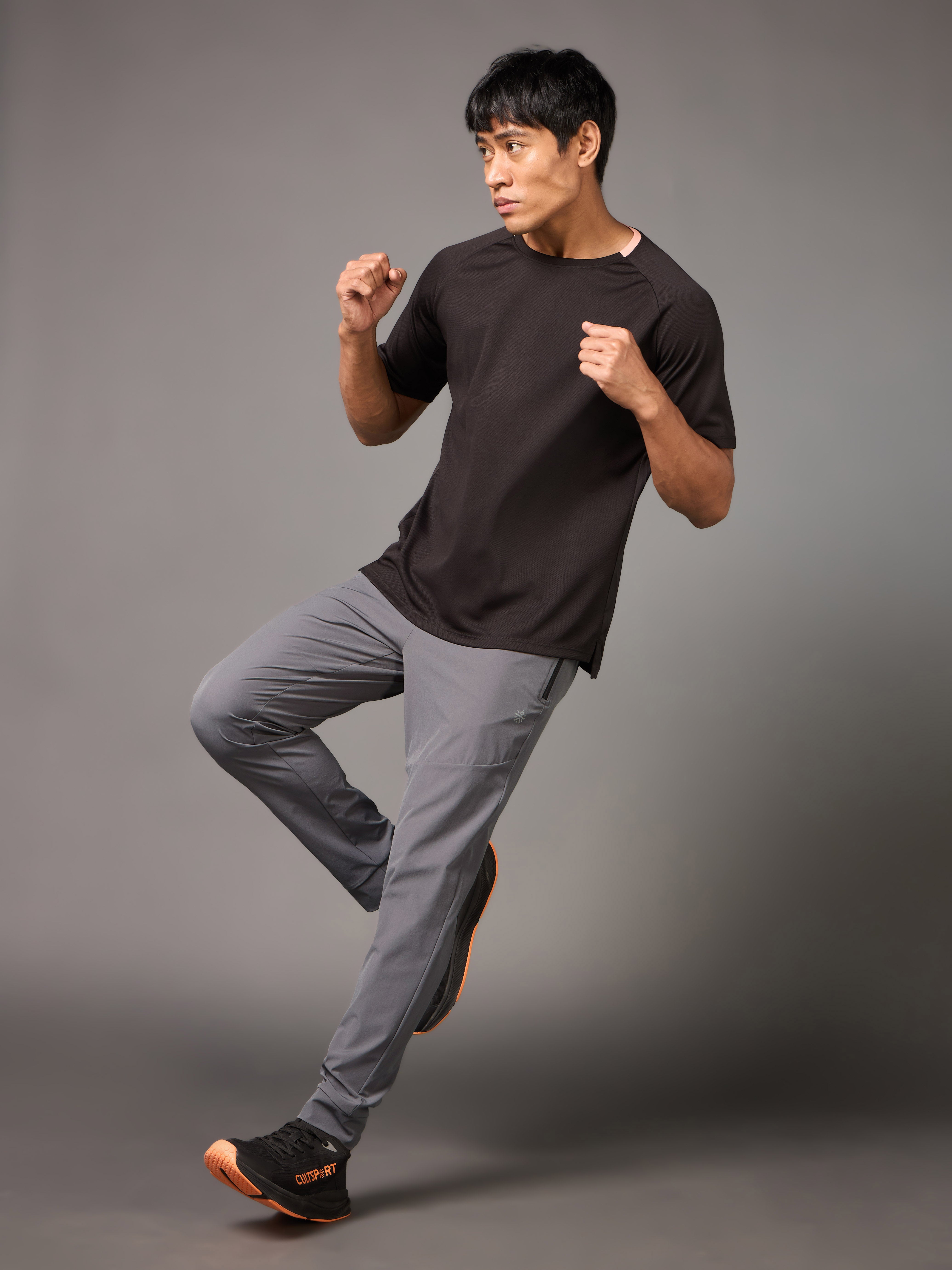 Men's Run Max Performance Grey Jogger