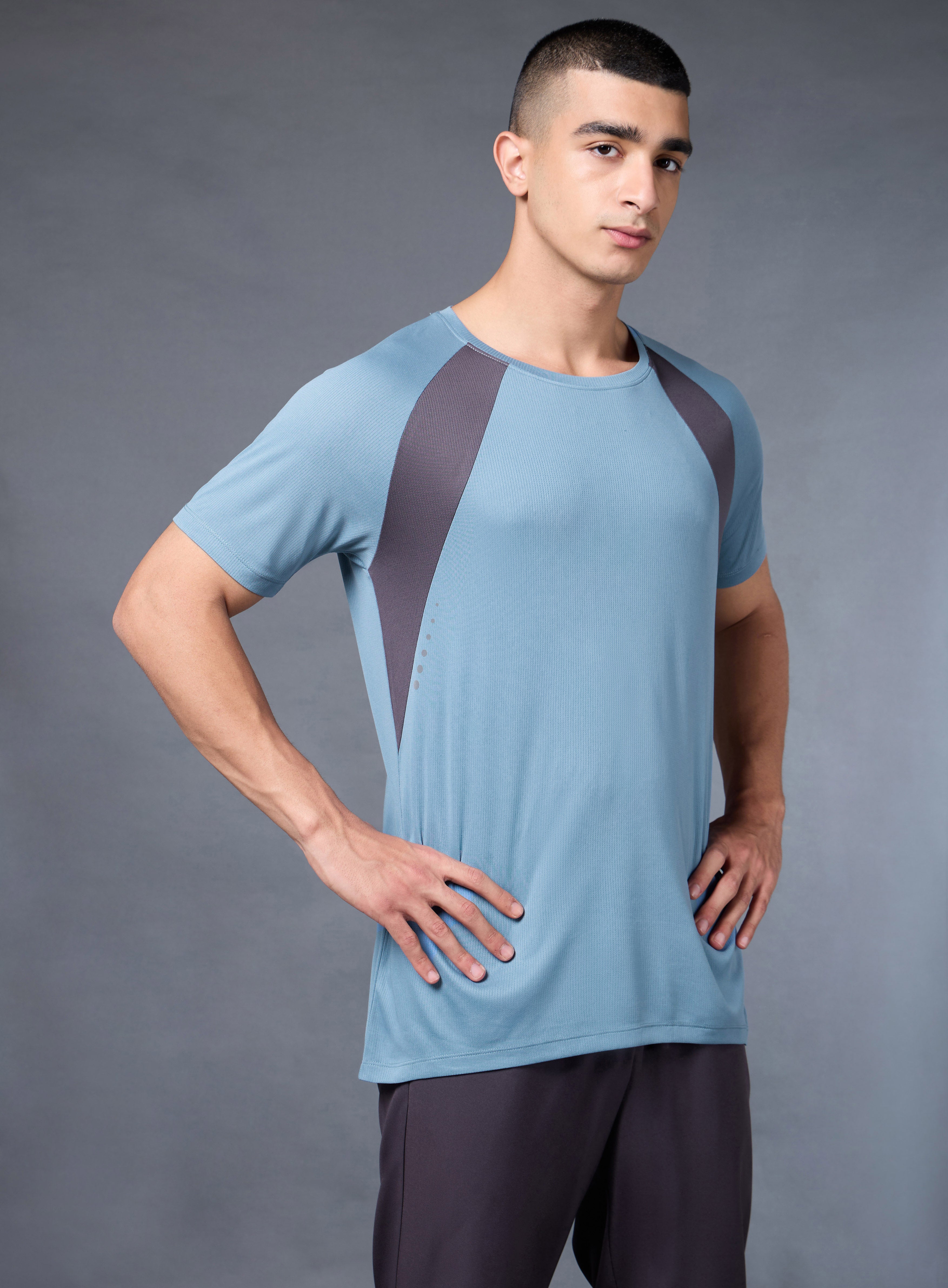 Men's Run Champion Blue T-shirt