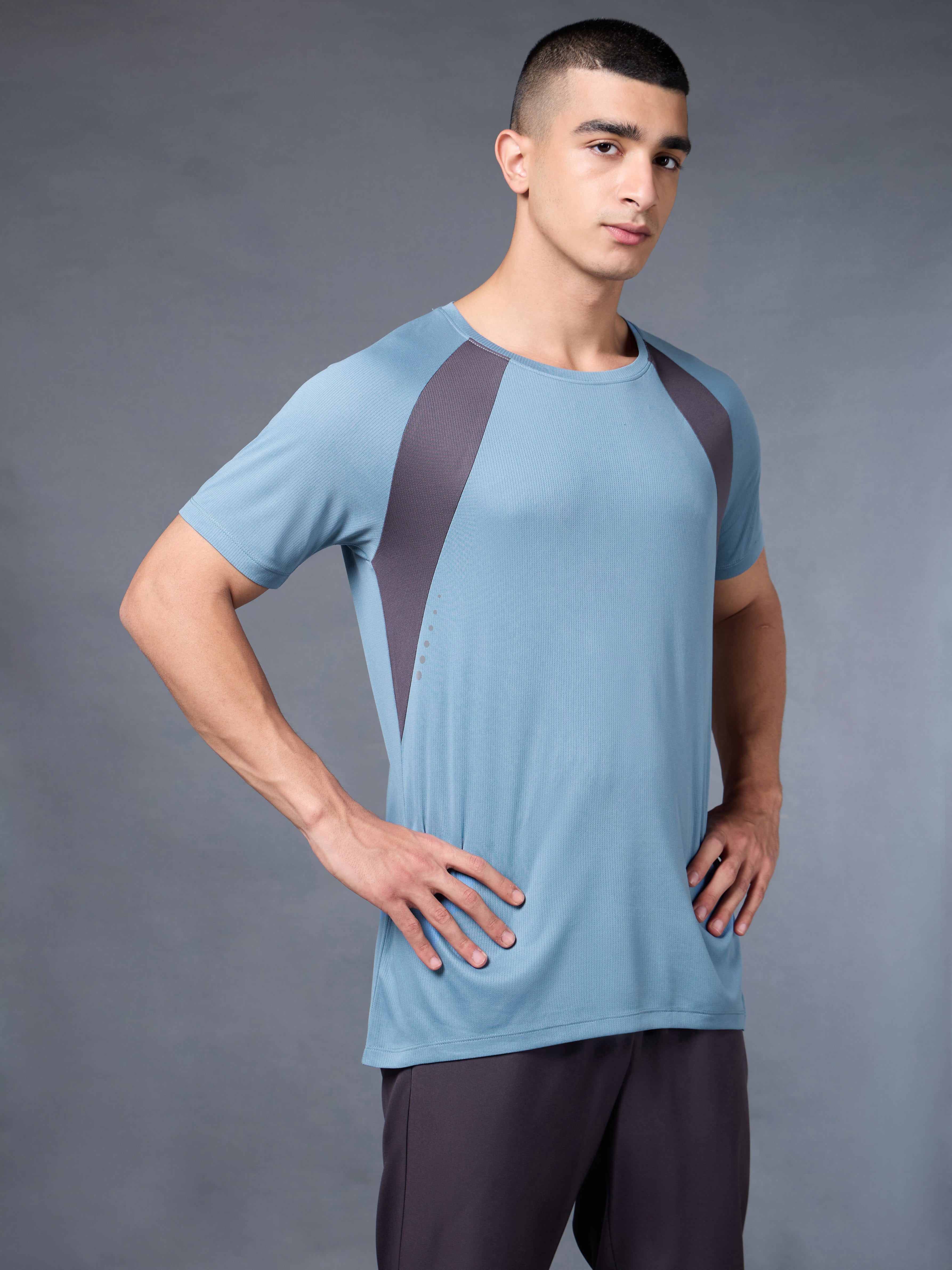 Men's Run Champion Blue T-shirt