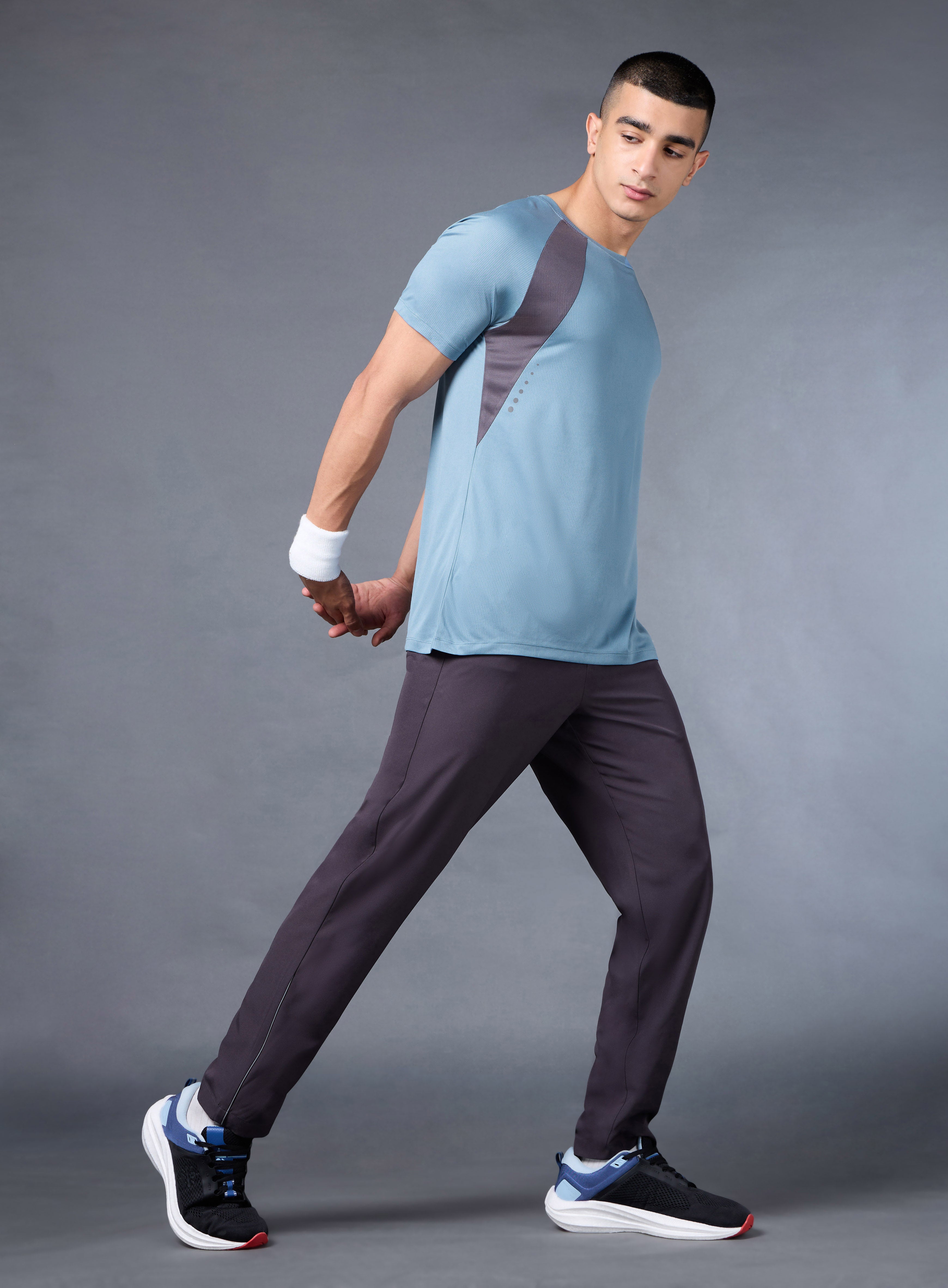 Men's Run Champion Blue T-shirt
