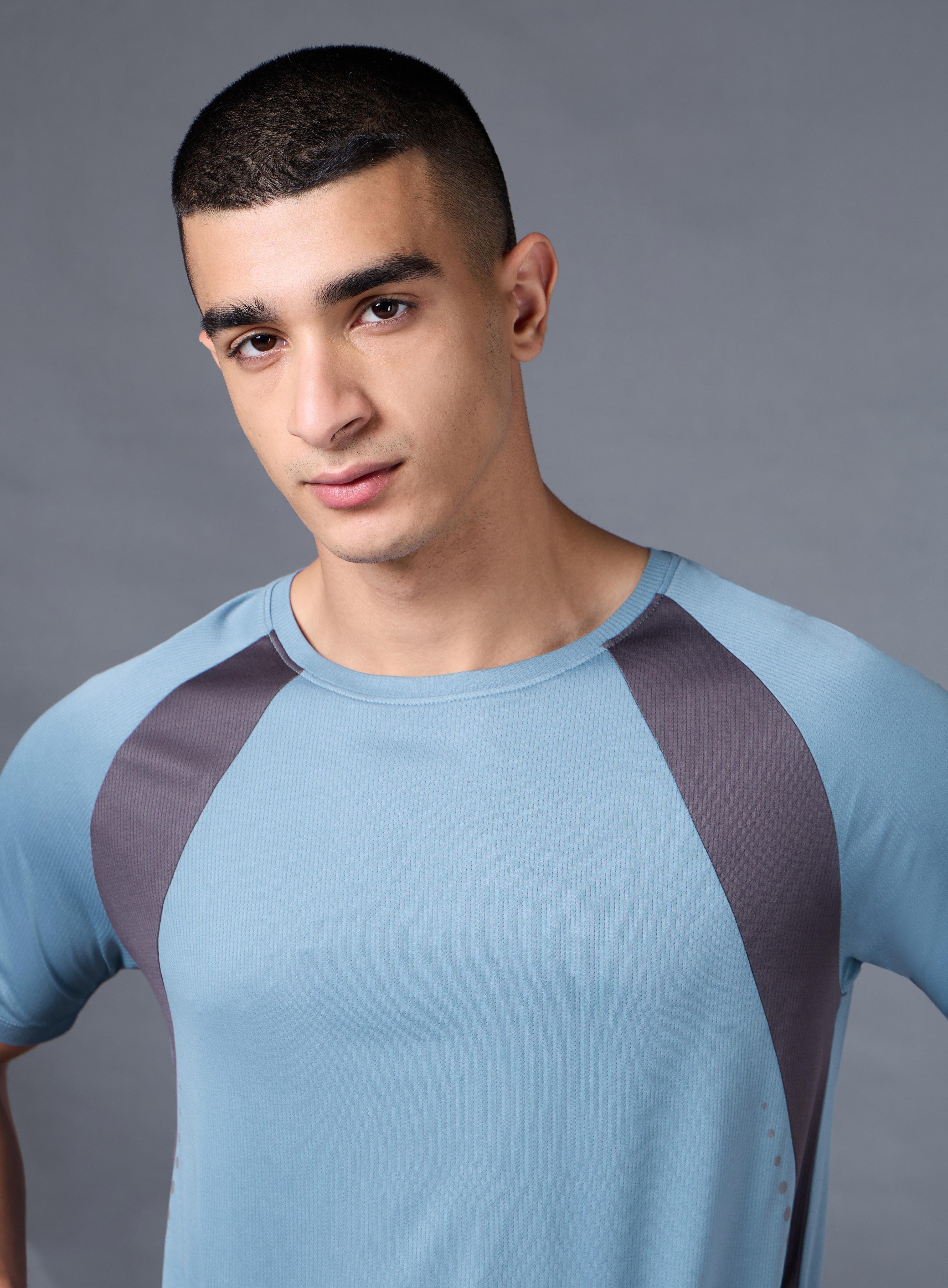 Men's Run Champion Blue T-shirt