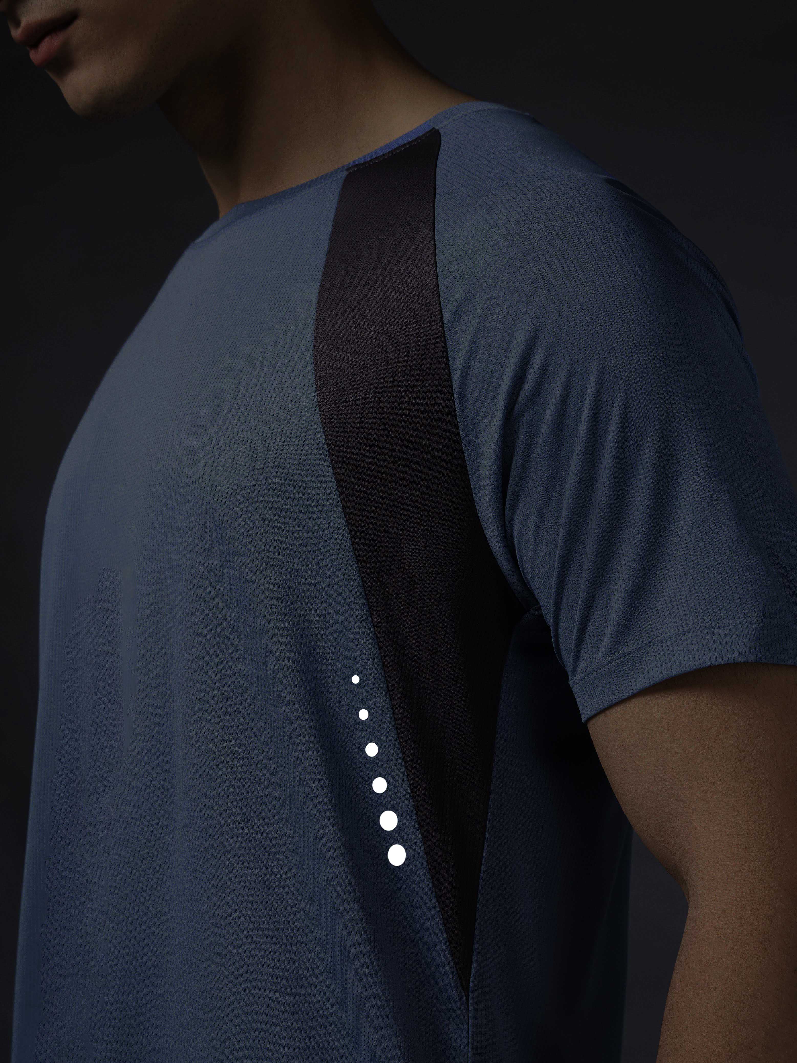 Men's Run Champion Blue T-shirt