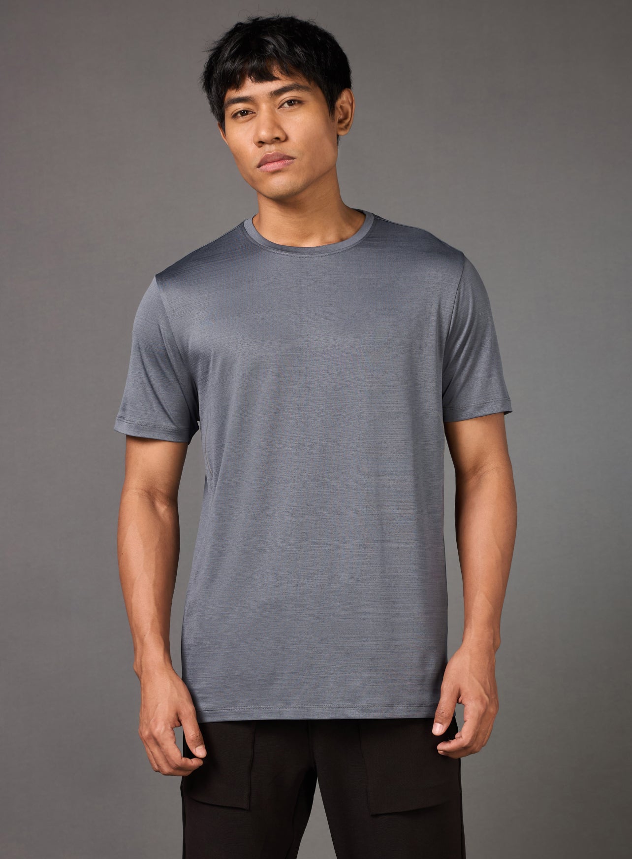 Men's City Escape Grey Running T-shirt