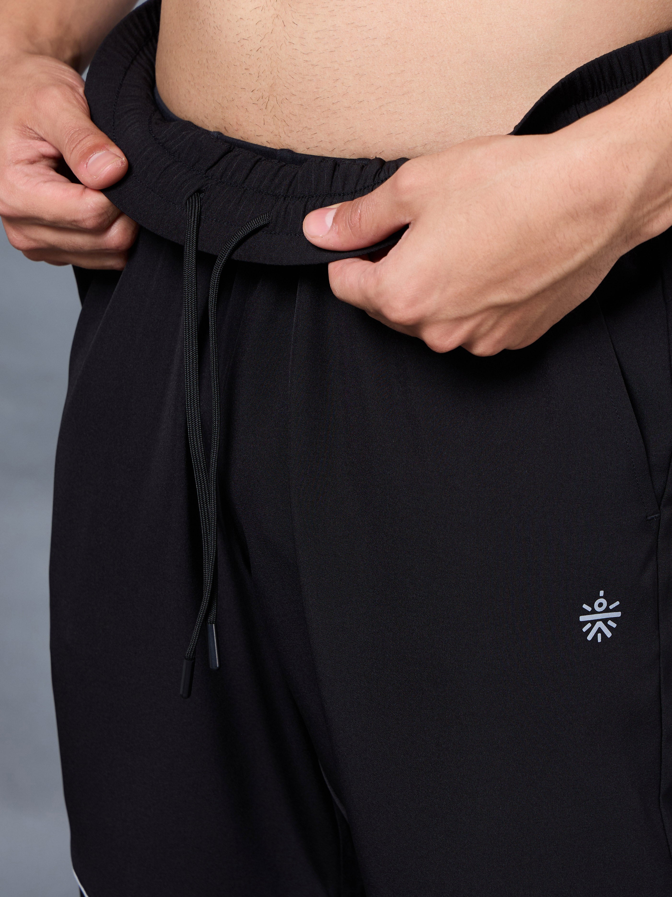 Men's Ranger Black Running Joggers