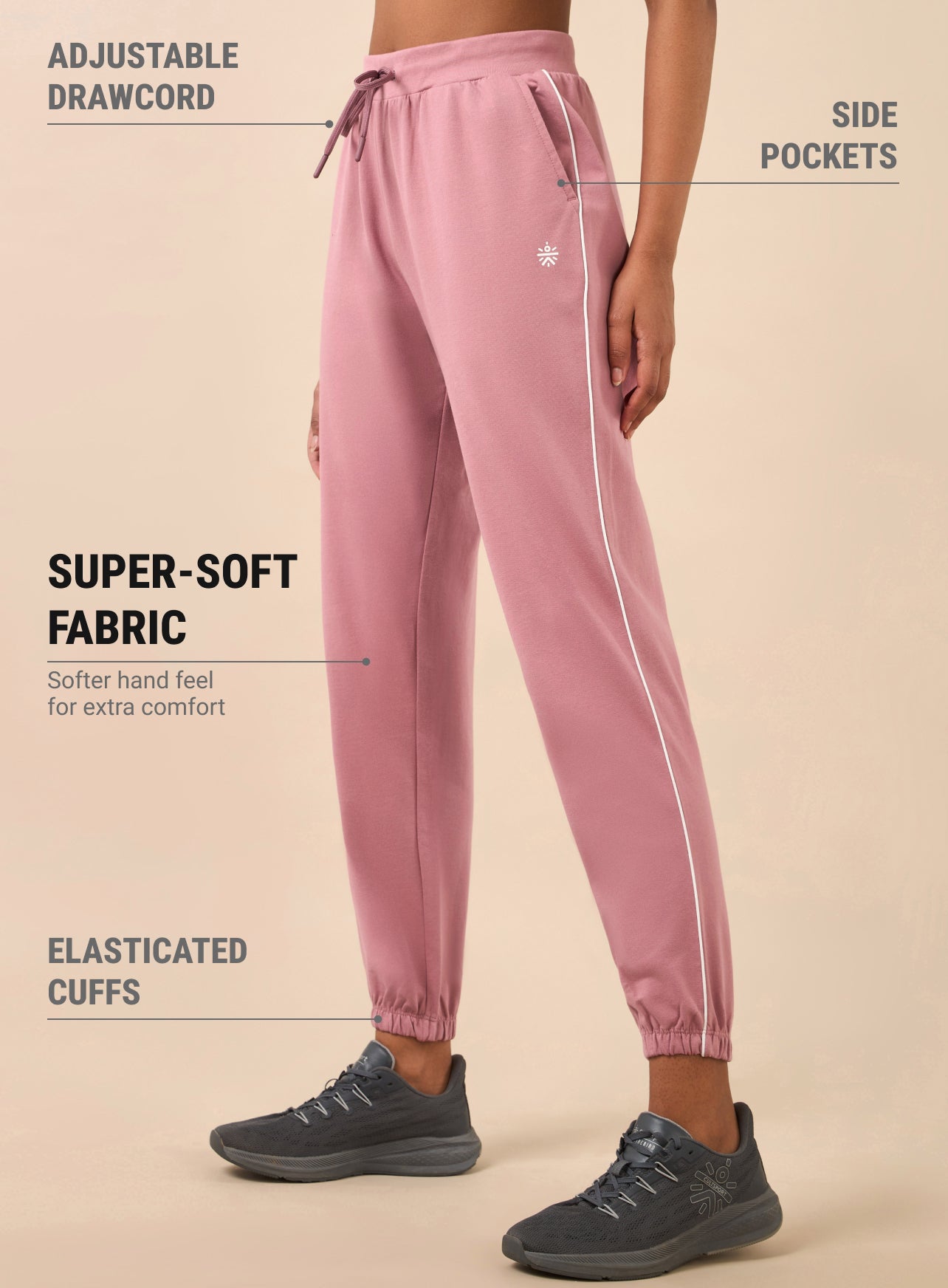 Women's Pink Anyday Anywhere Joggers