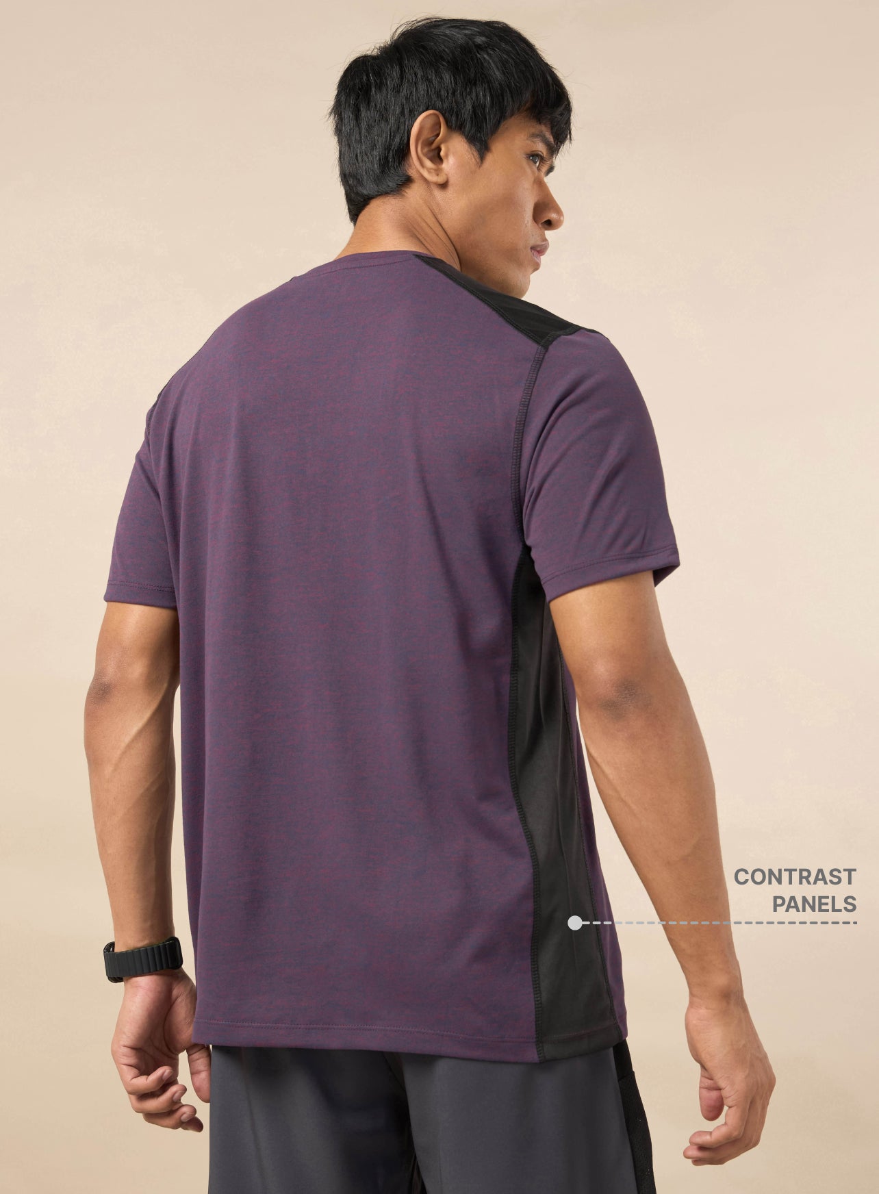 Men's Amp Up Purple Comfortech T-shirt