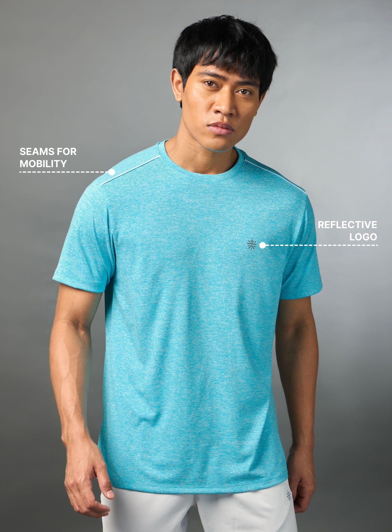 Men's Move All Day Aqua Comfortech T-shirt