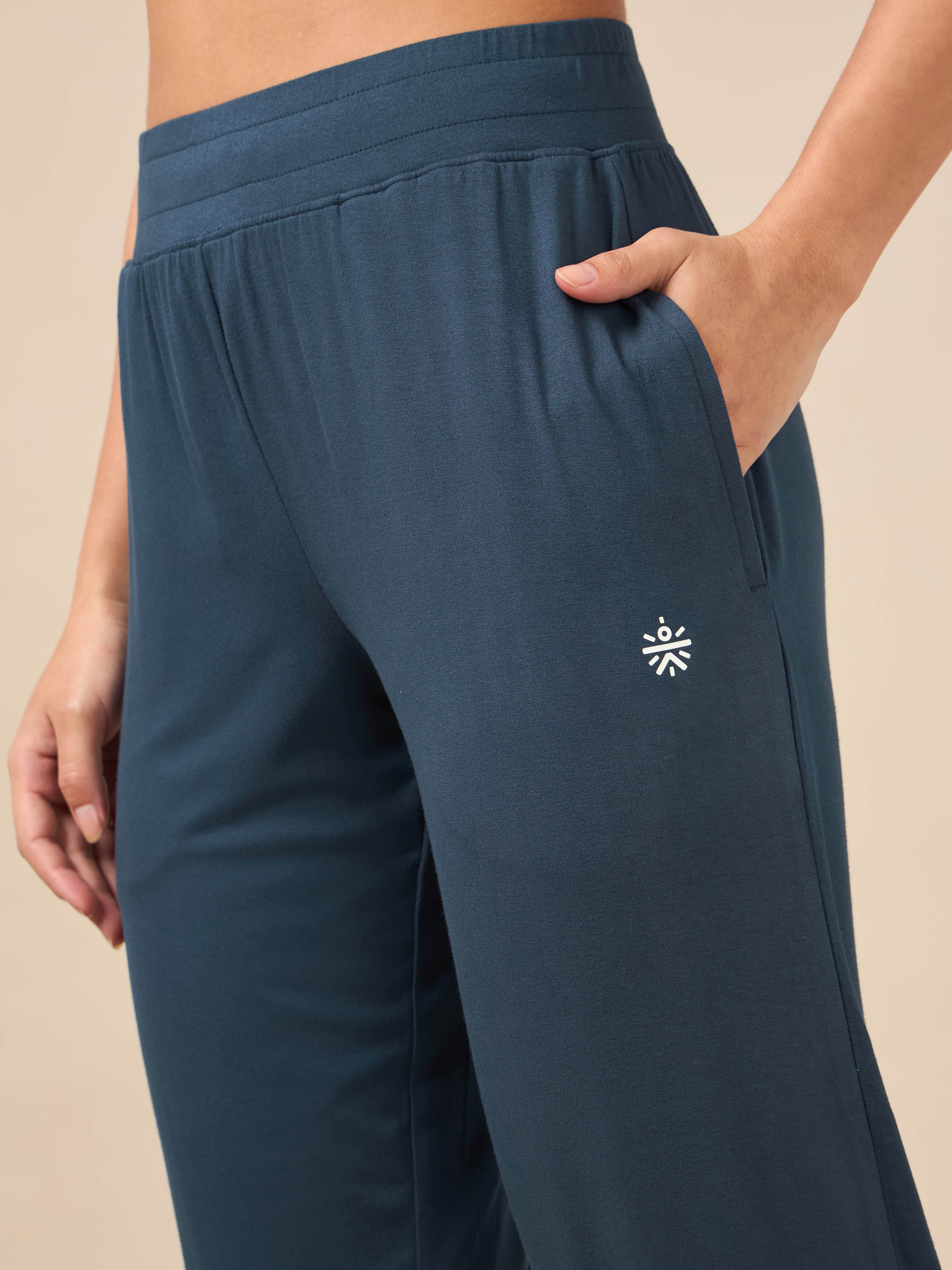 Women's Navy Yogini Pants