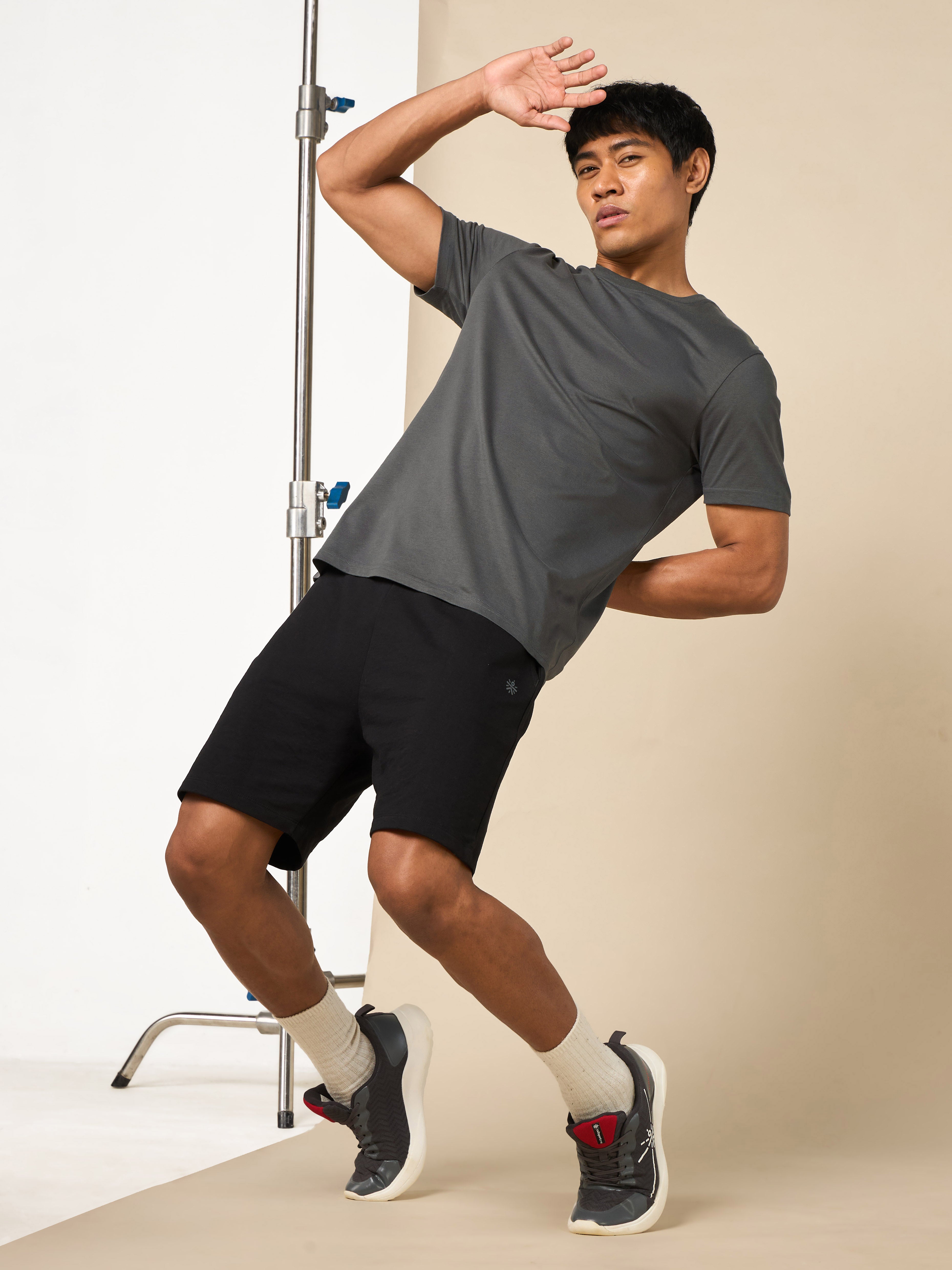 Men's Cult Essential Cotton Pack of 2 T-shirts - Grey & Red