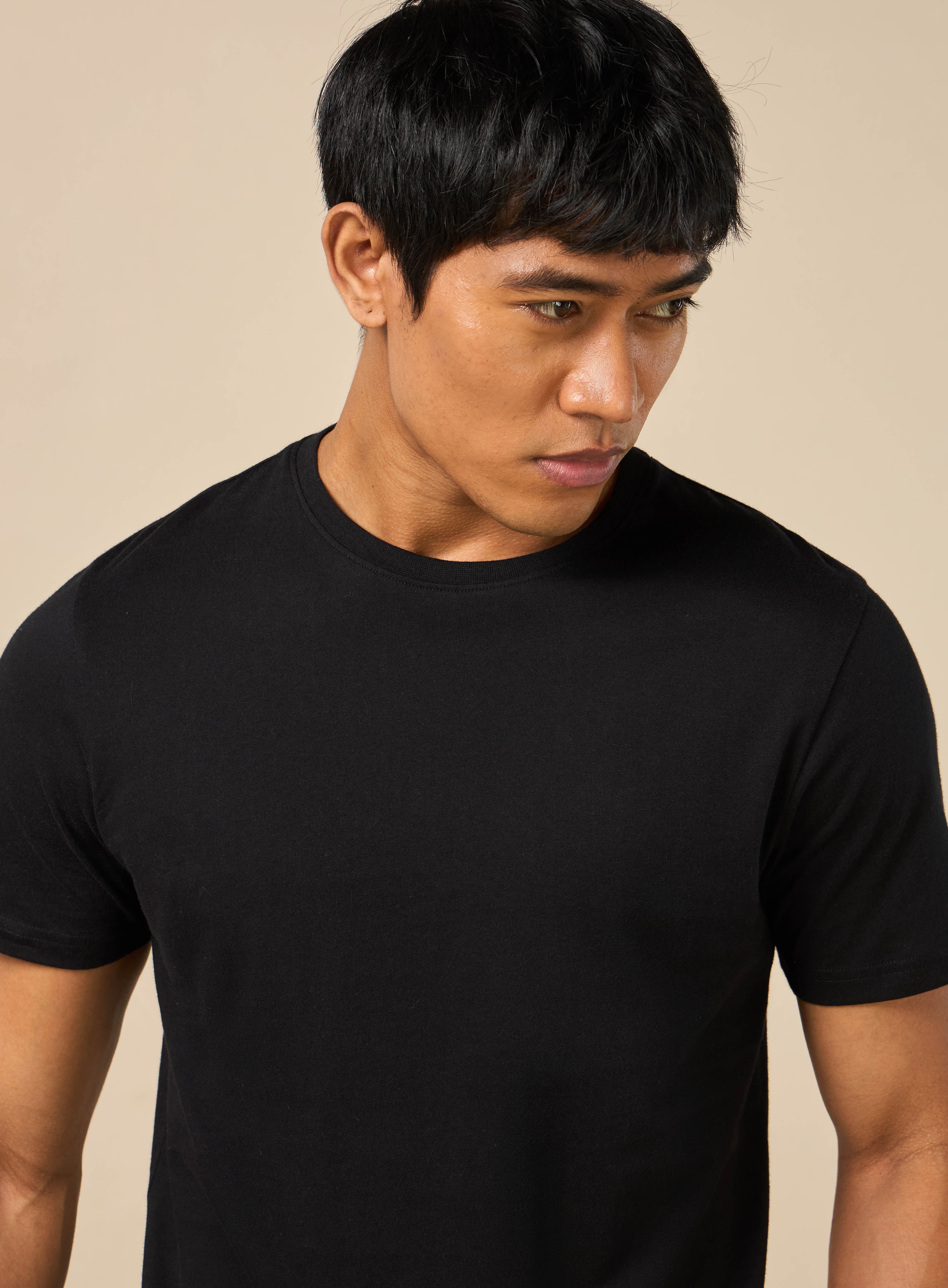 Men's Cult Essential Cotton Pack of 2 T-shirts - Black & Red