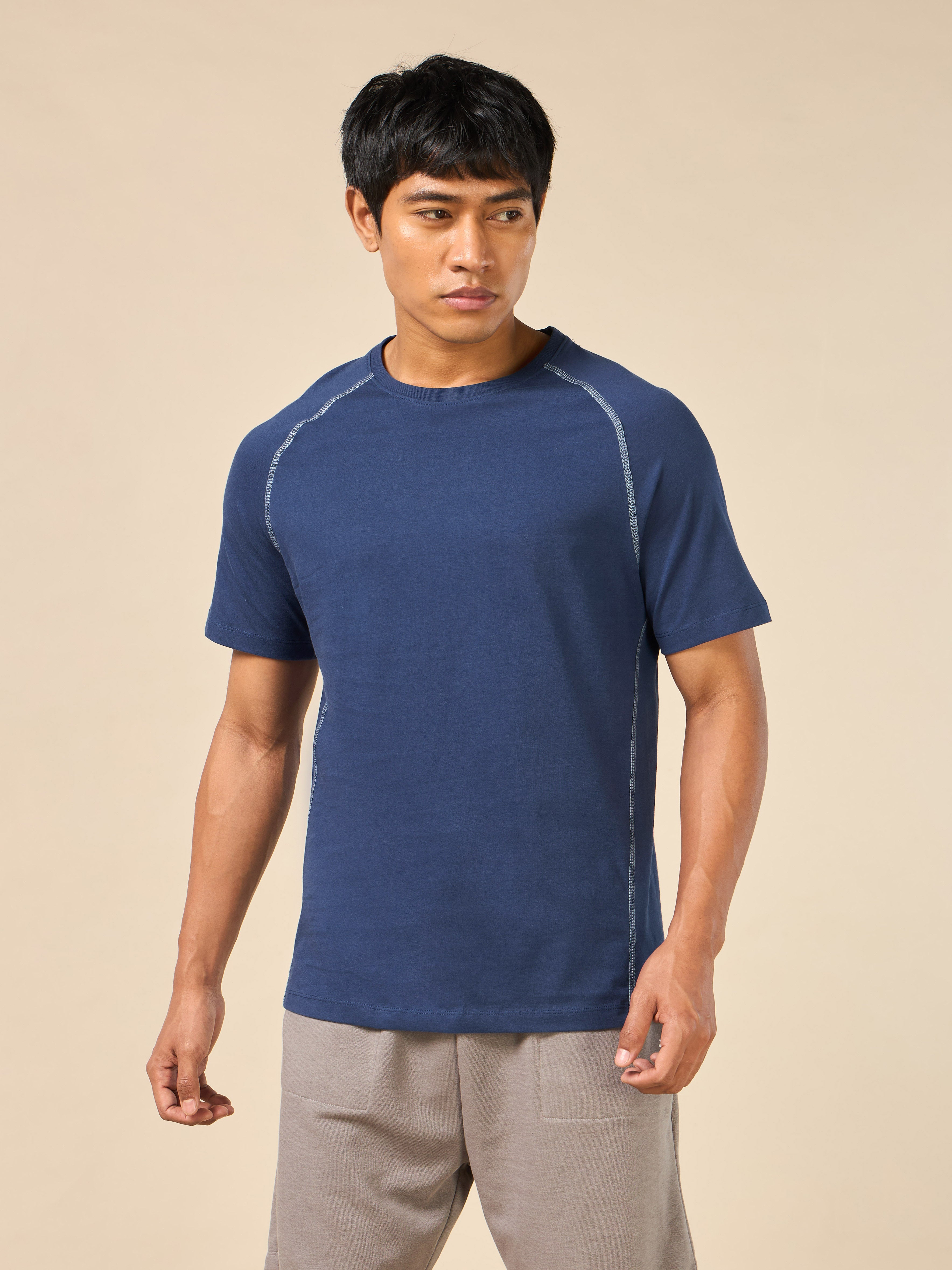 Men's Cult Essential Grey Training T-shirt