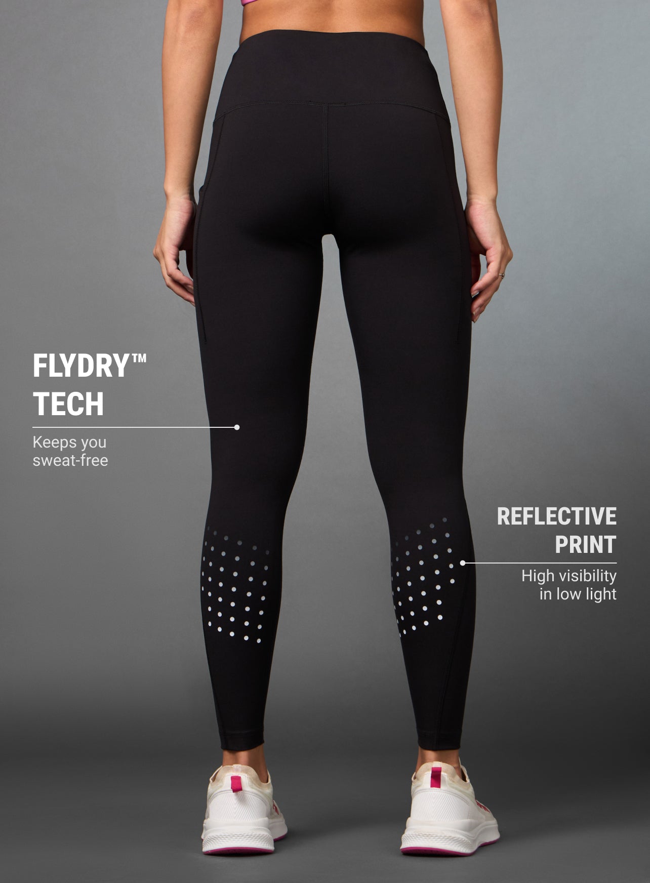Women's Black Ultimate COMFlex Run Tights