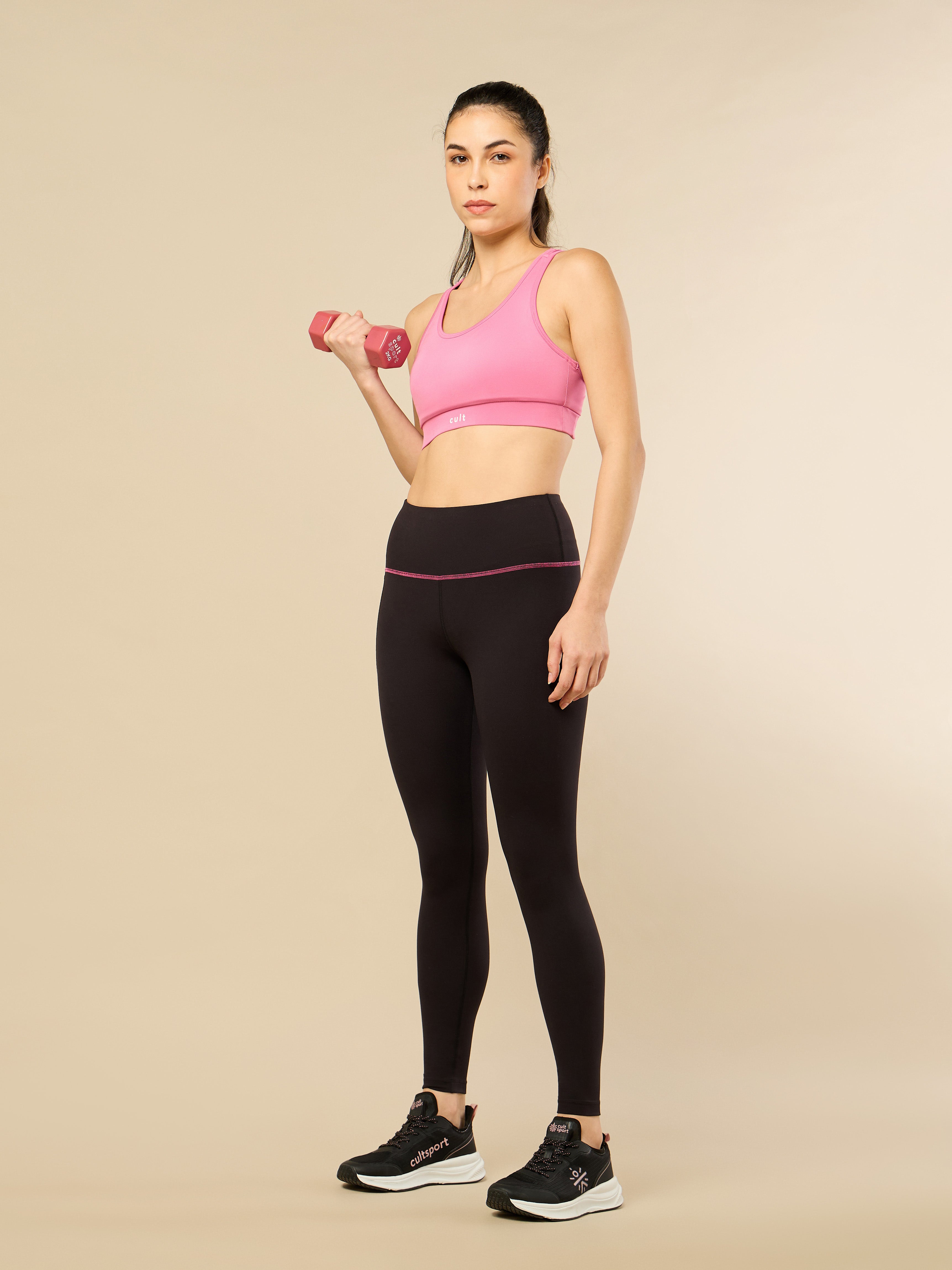 Women's Core Black Training Tights