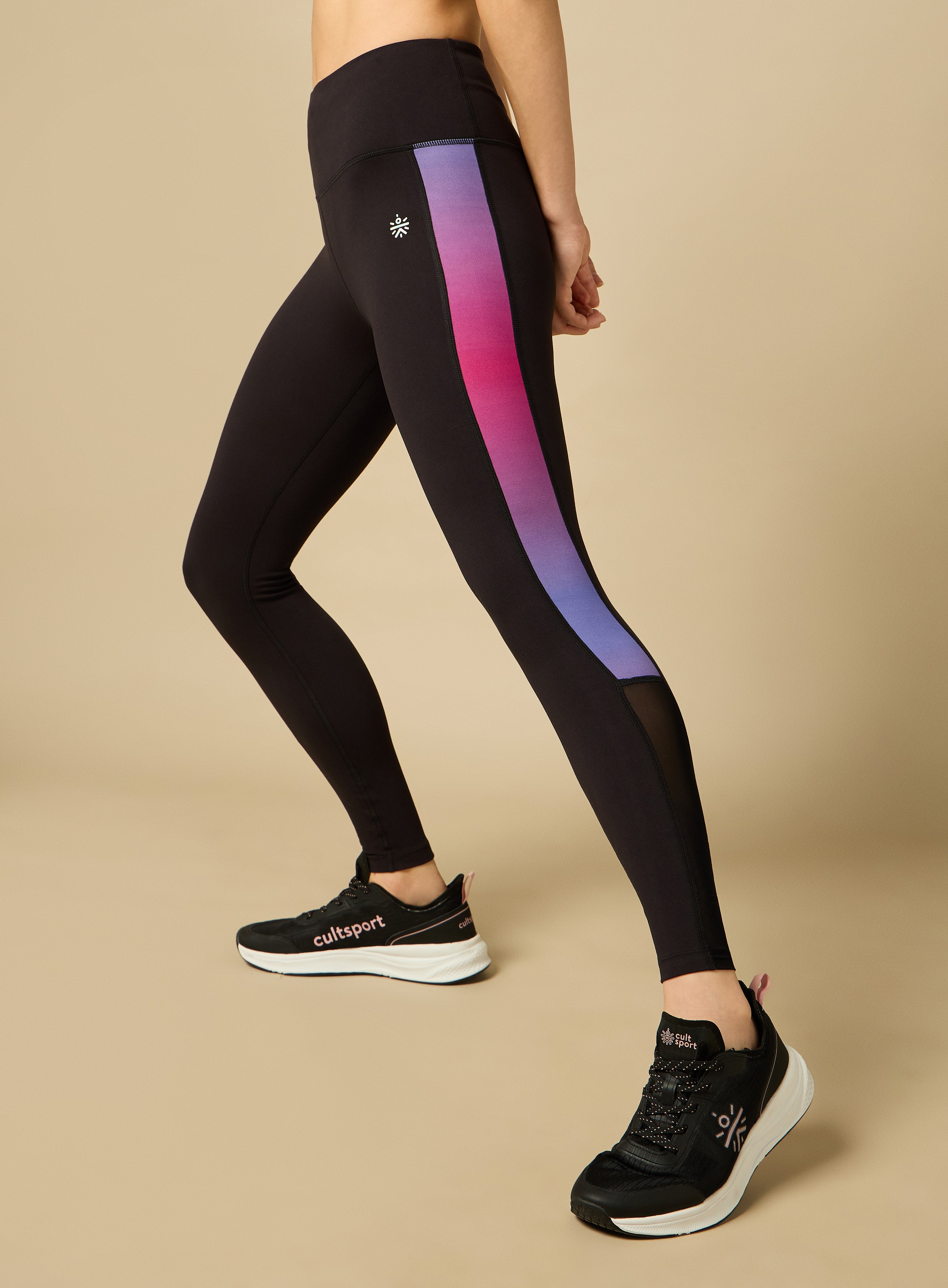 Women's Gym and Train Black Tights
