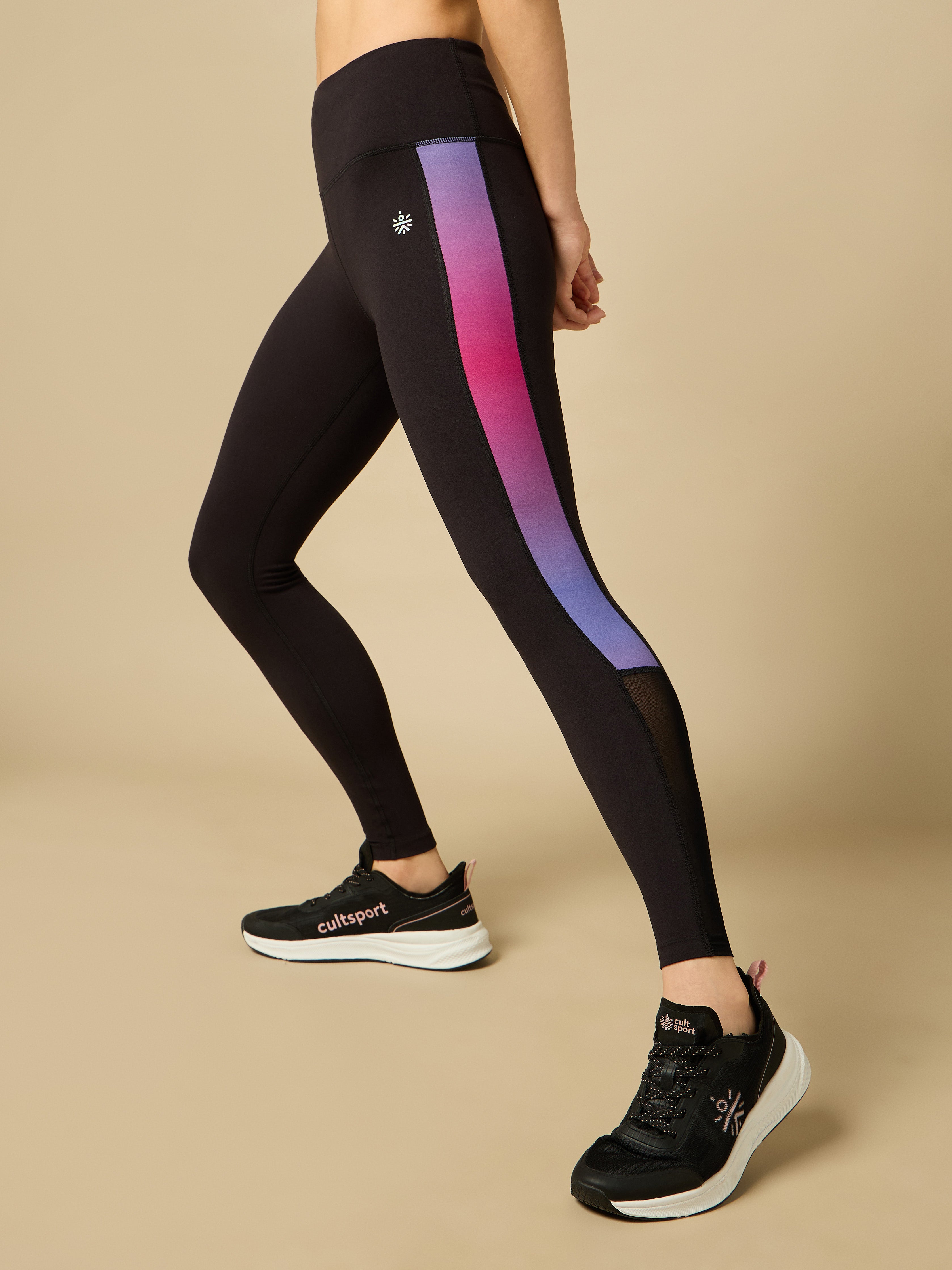 Women's Gym and Train Black Tights