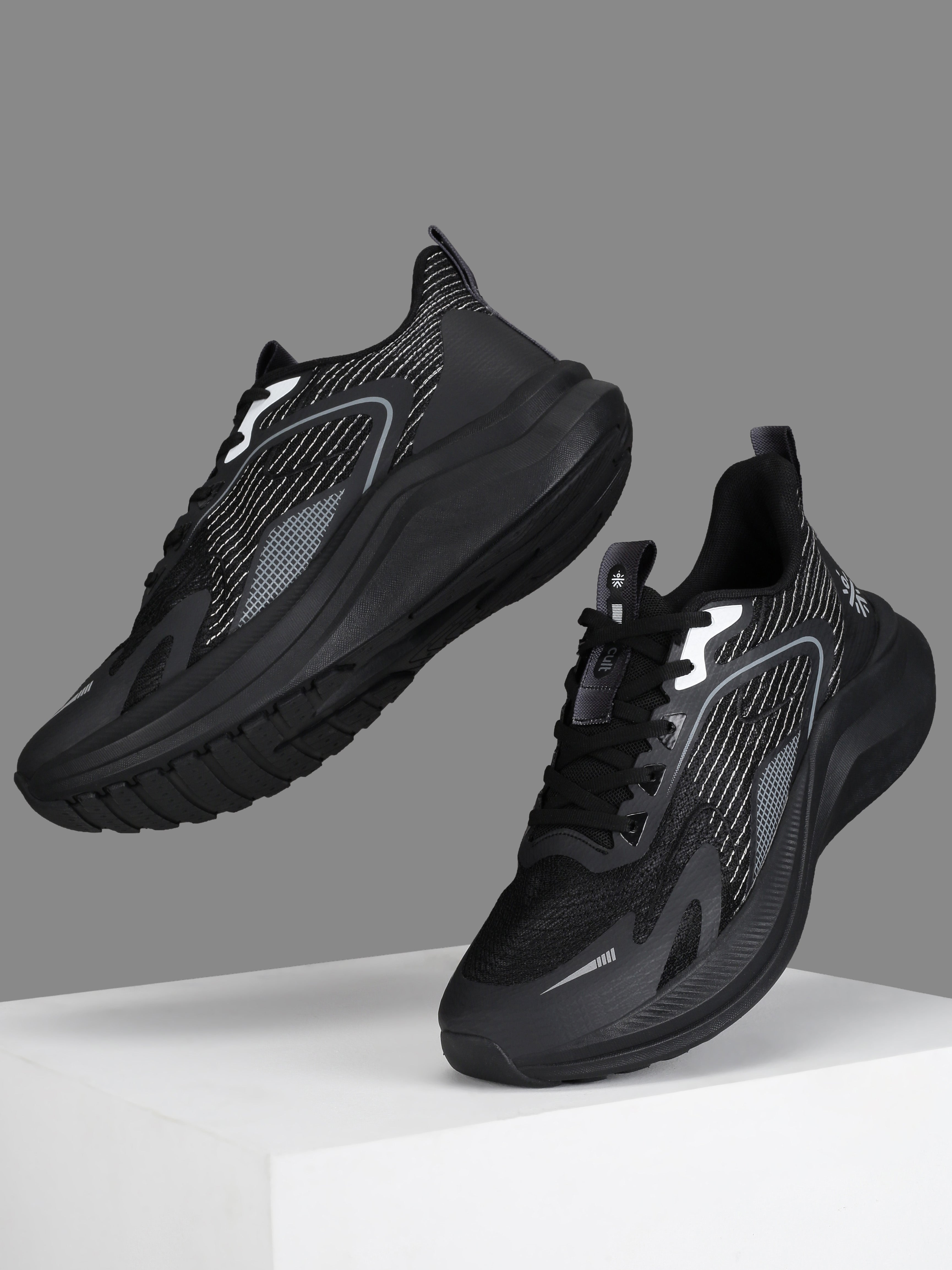 cult Men's GlaciusX Running Shoes - Black