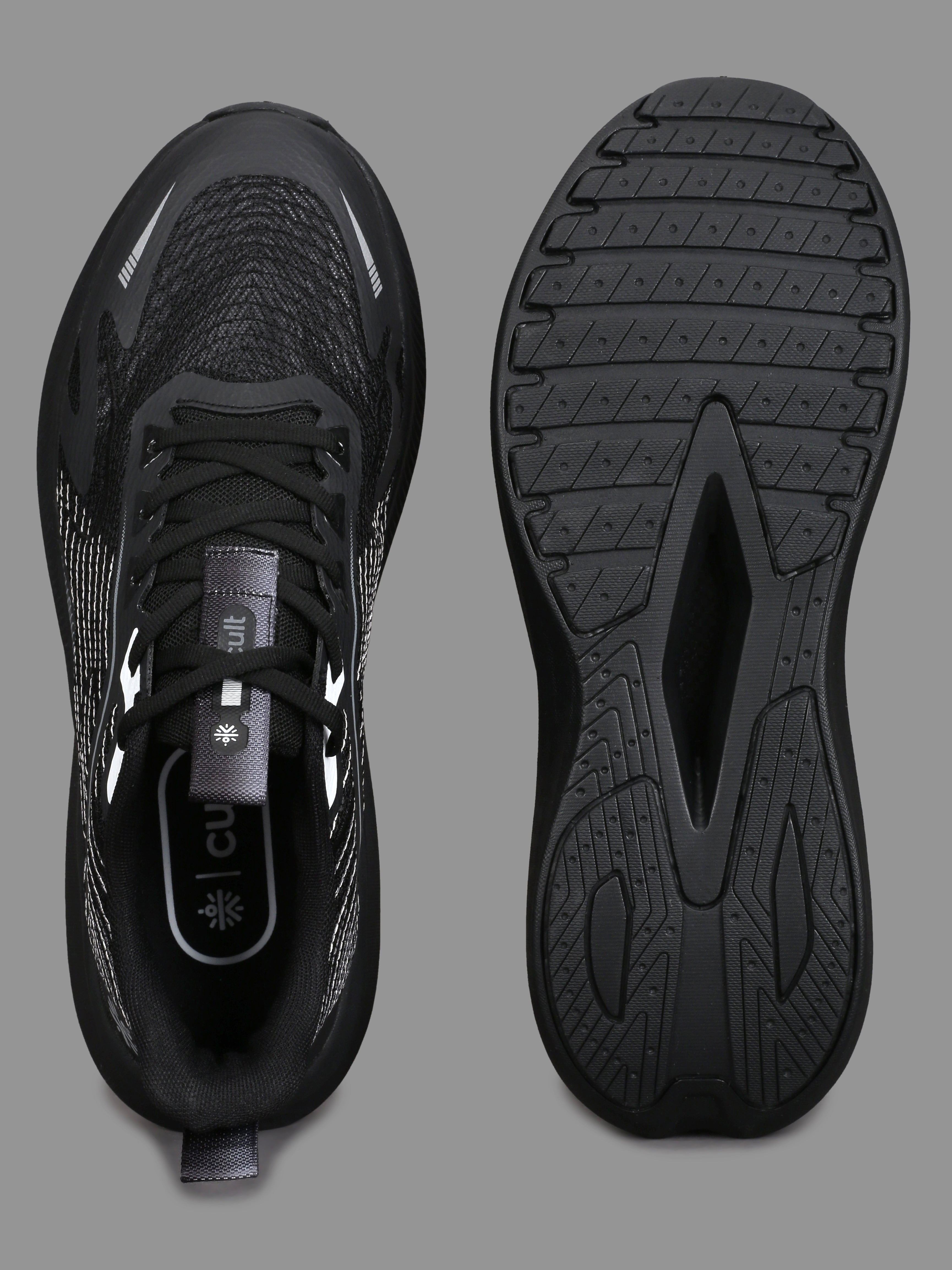cult Men's GlaciusX Running Shoes - Black