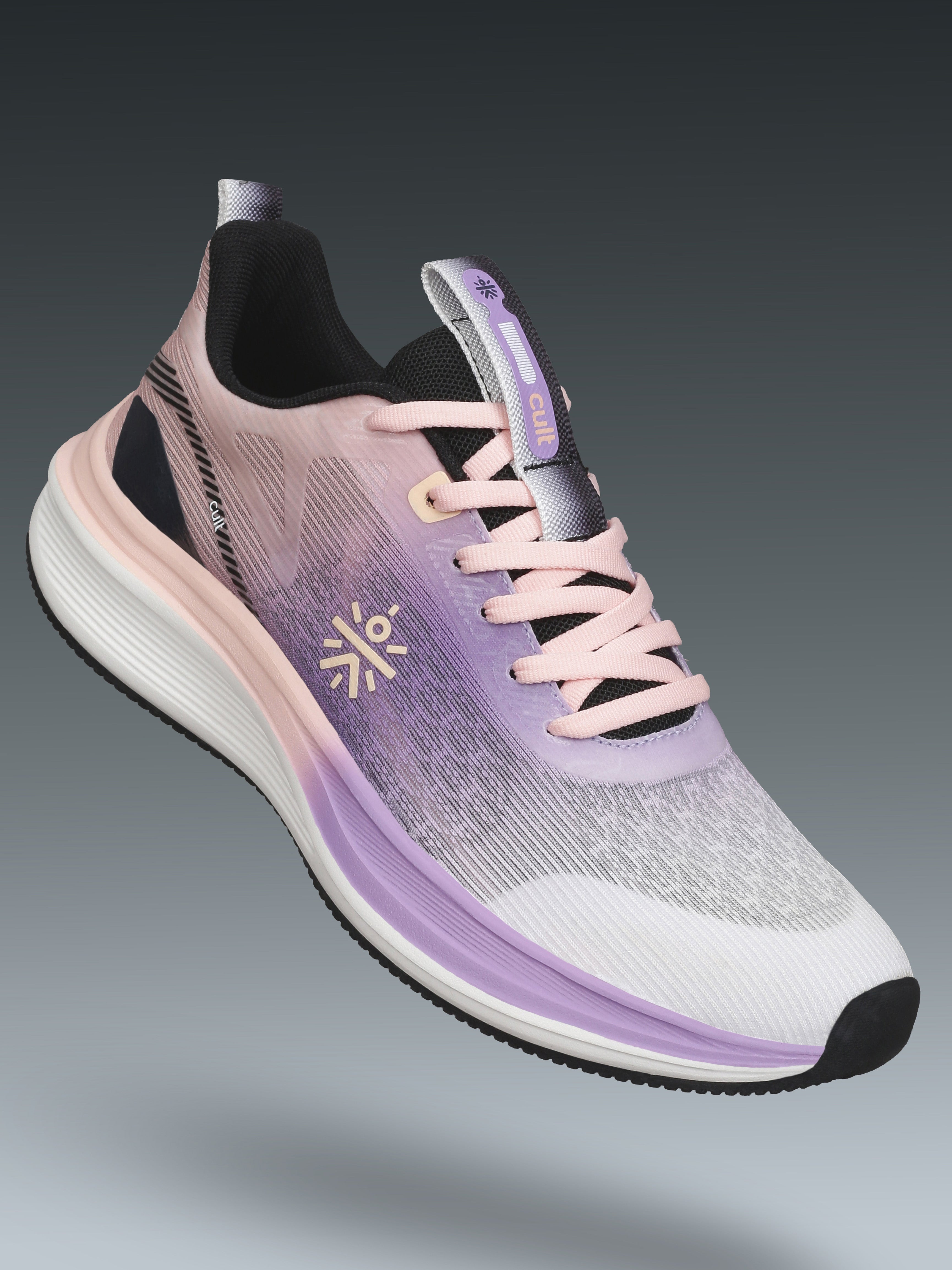 cult Women's Aetheris Running Shoes - Purple & Peach
