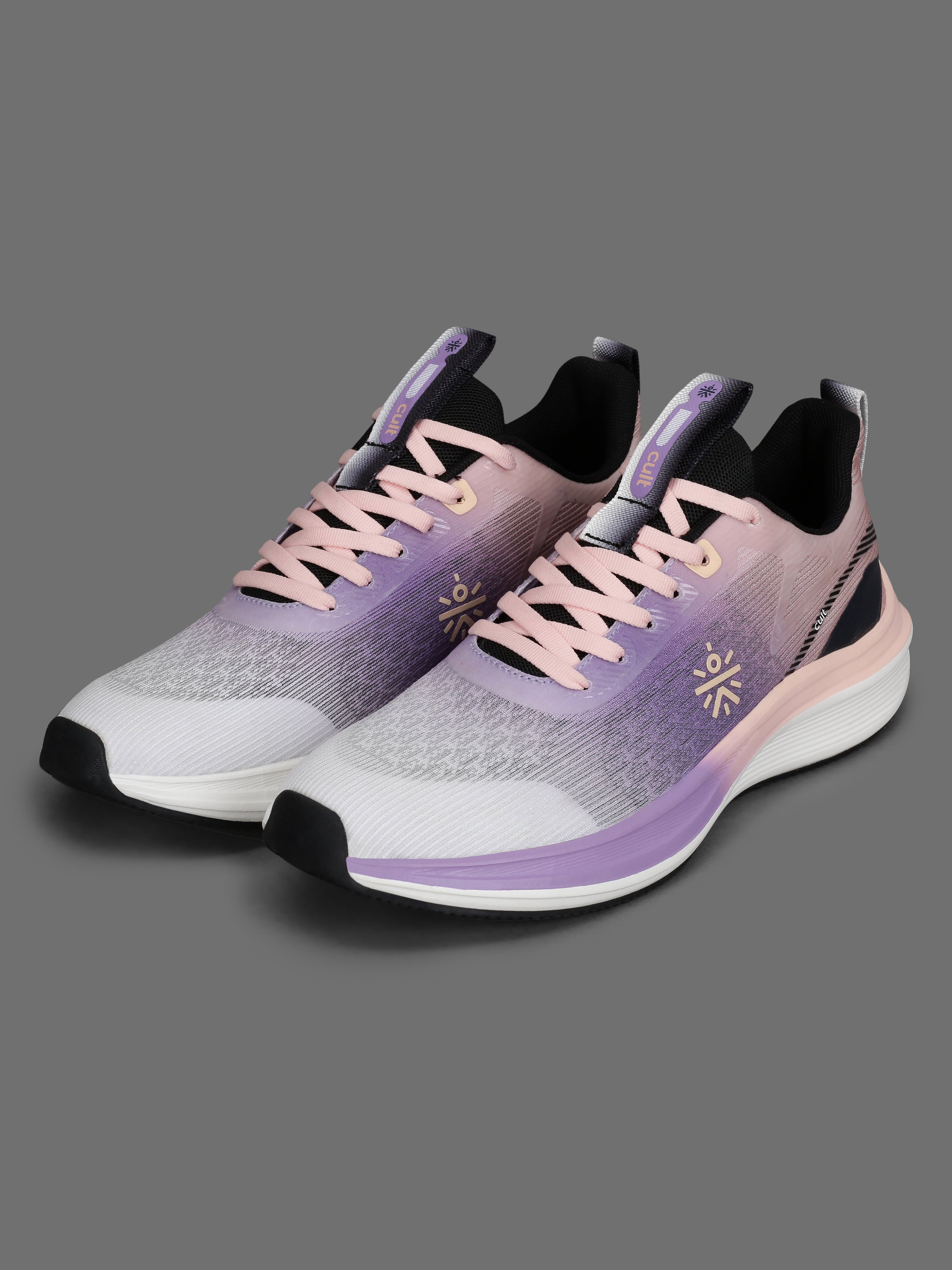 cult Women's Aetheris Running Shoes - Purple & Peach
