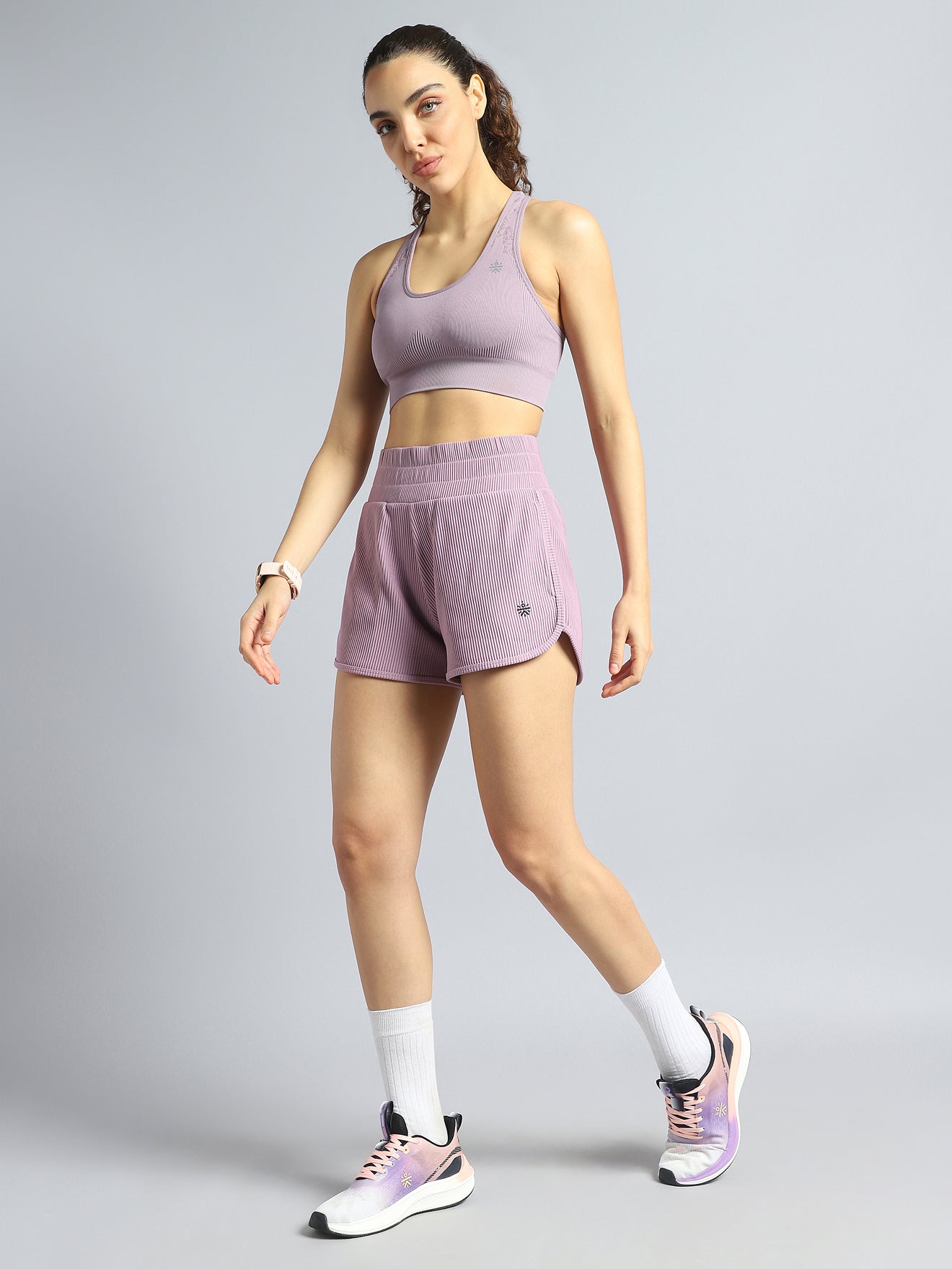 cult Women's Aetheris Running Shoes - Purple & Peach