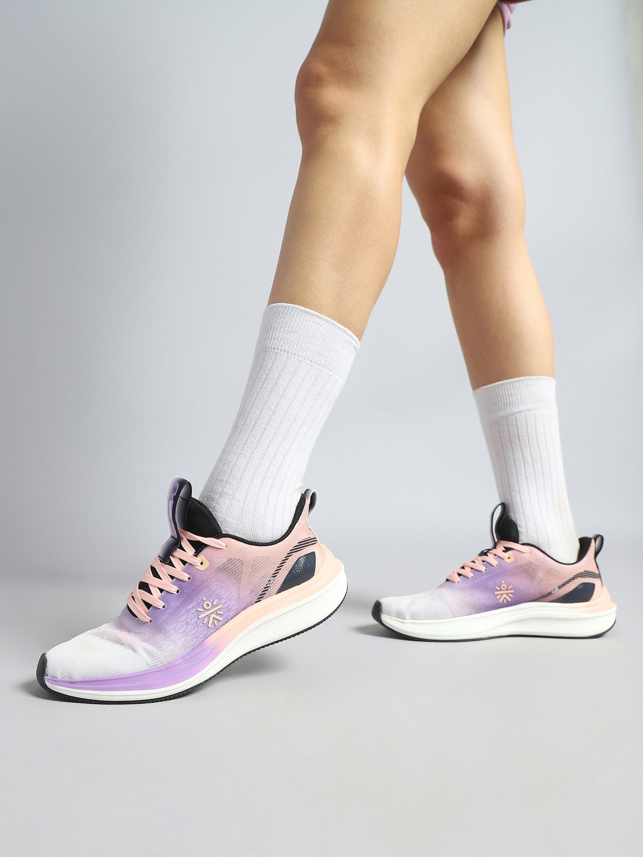 cult Women's Aetheris Running Shoes - Purple & Peach