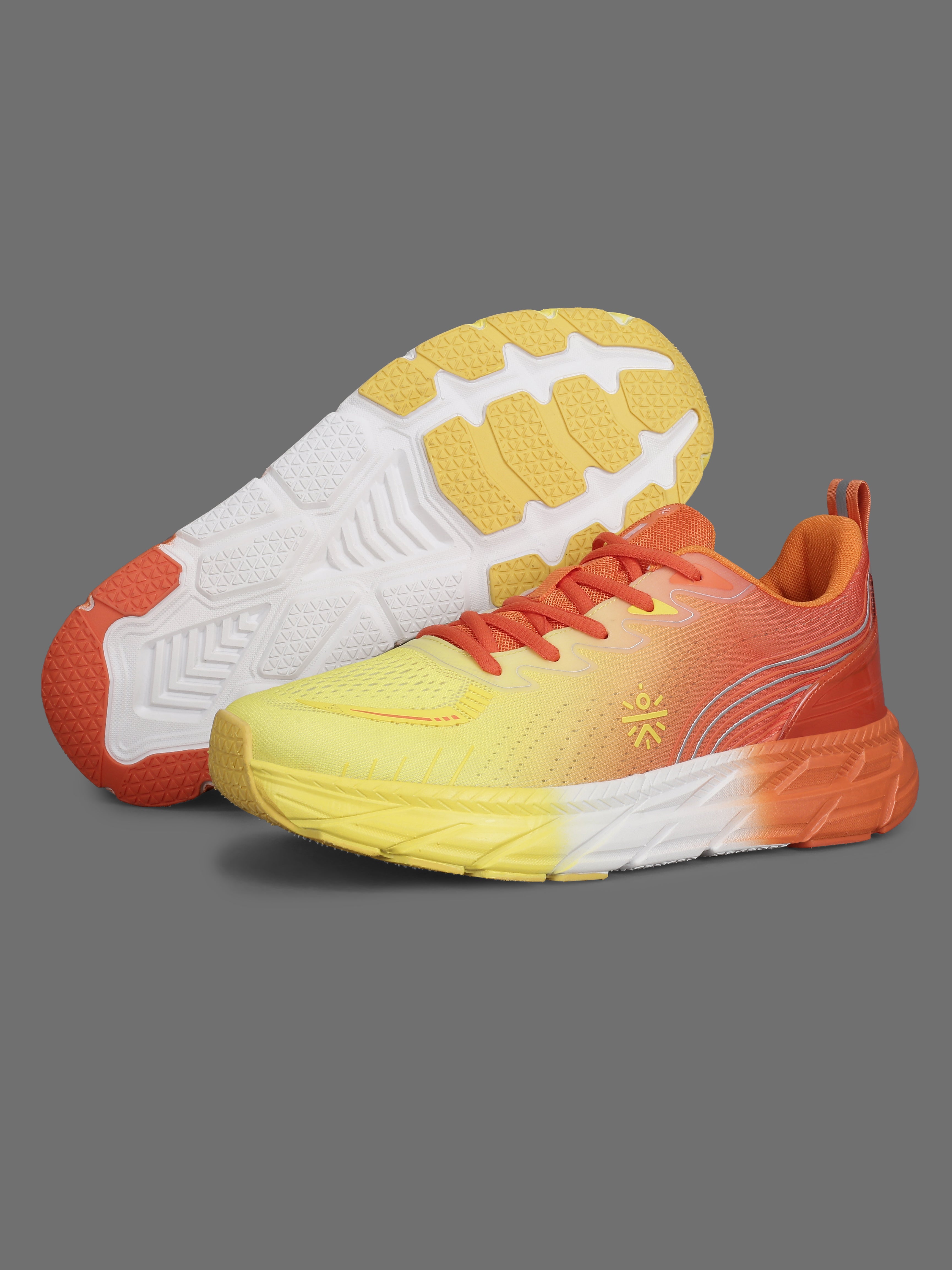 cult Men's Raptor Casual Shoes - Lemon Yellow/Orange