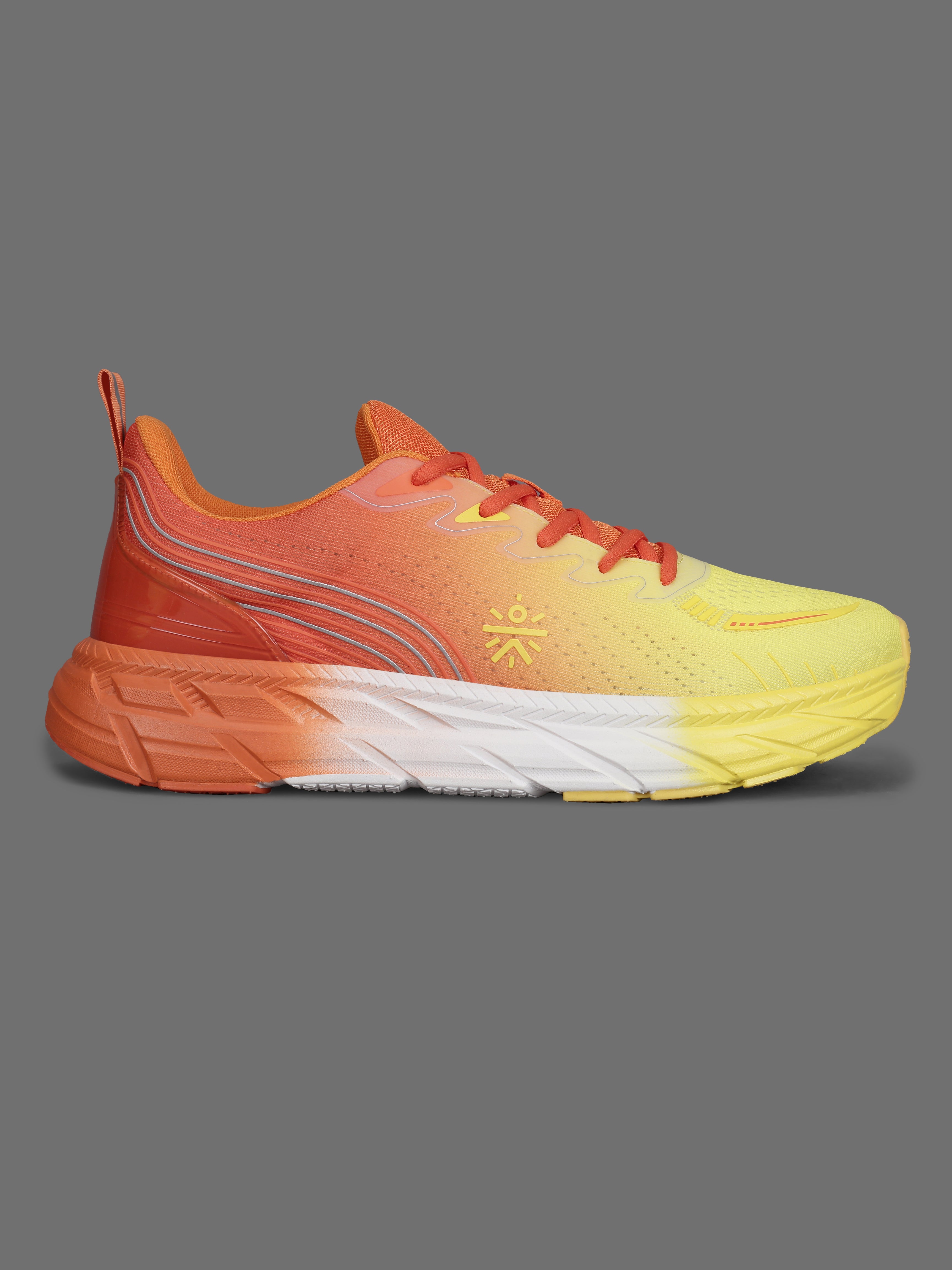 cult Men's Raptor Casual Shoes - Lemon Yellow/Orange