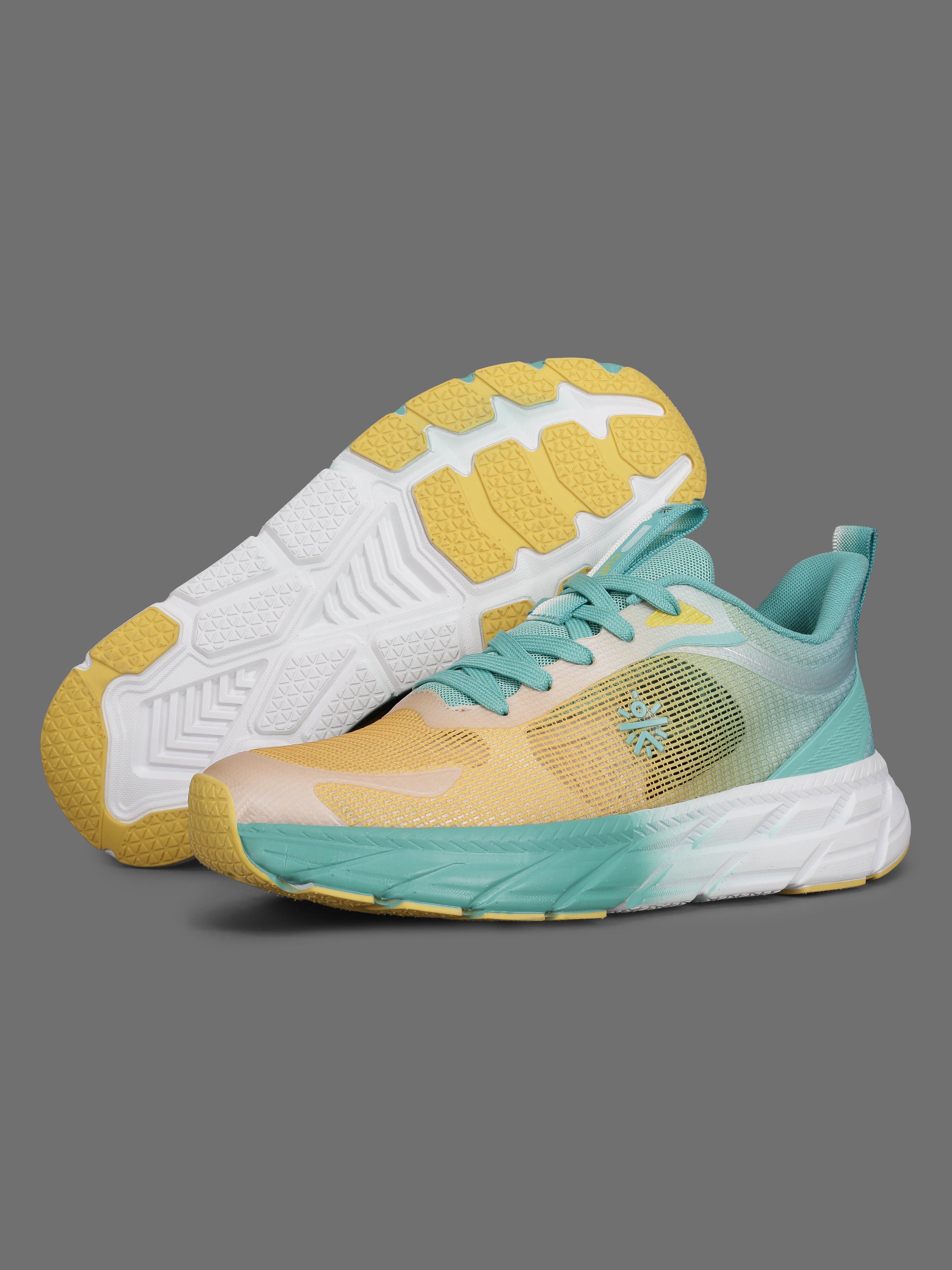 cult Men's Fortis Casual Shoes - Yellow/Mint Green