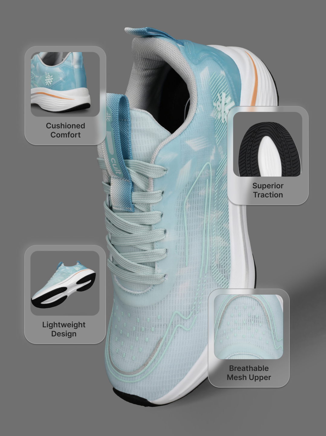 cult Women's Xypher Running Shoes - Blue