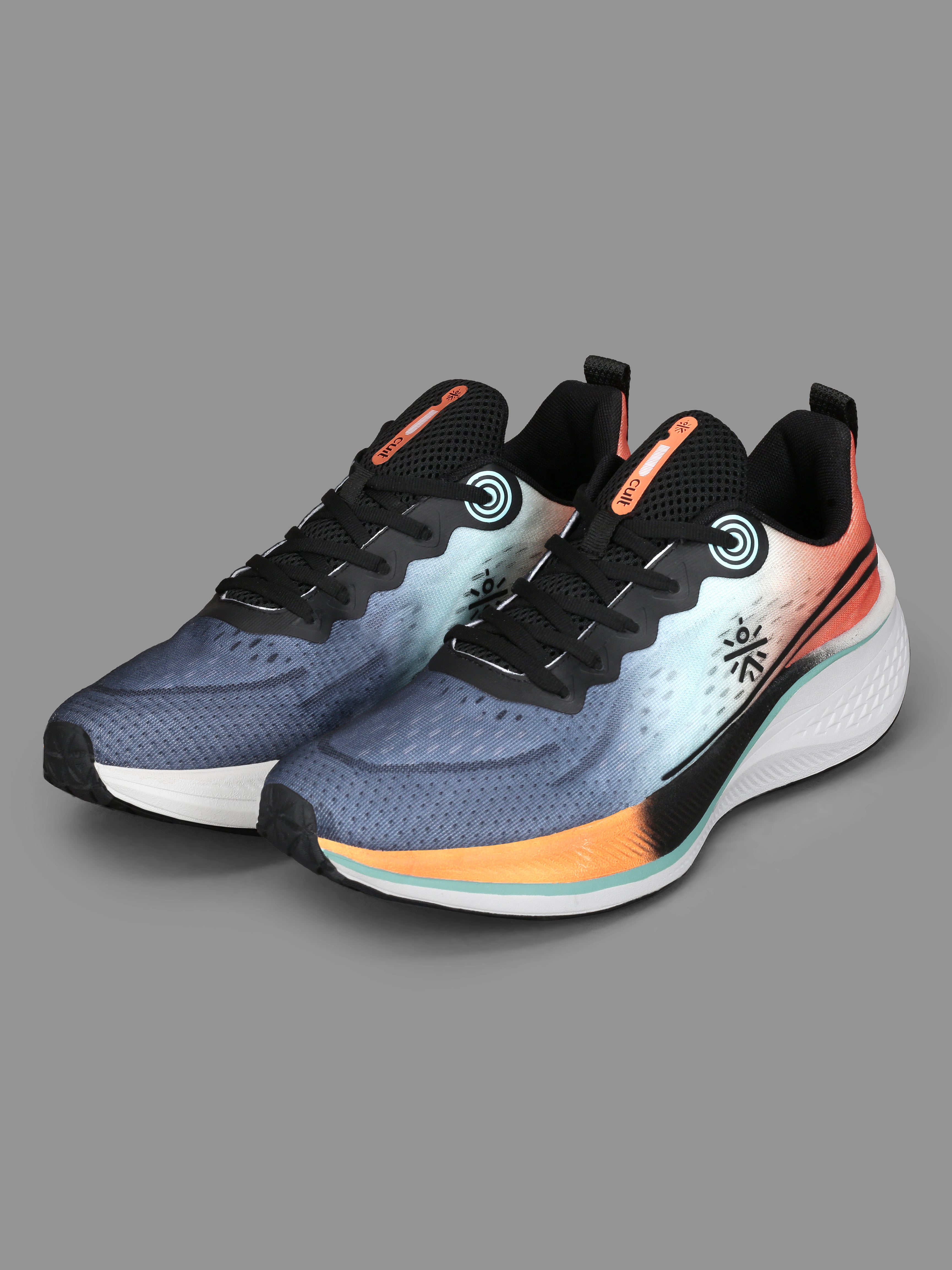 cult Men's Dynex Running Shoes - Black/Orange