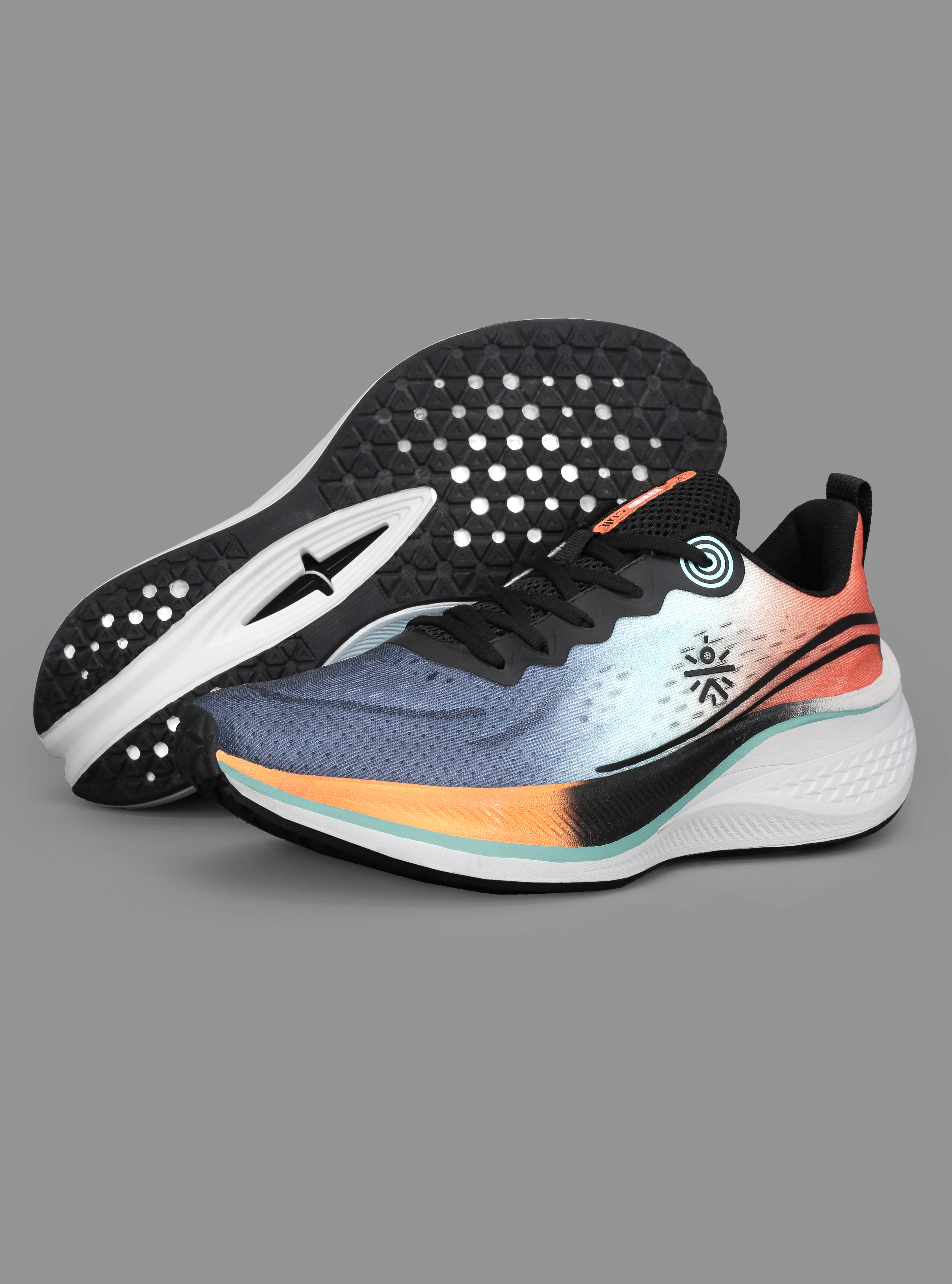 cult Men's Dynex Running Shoes - Black/Orange