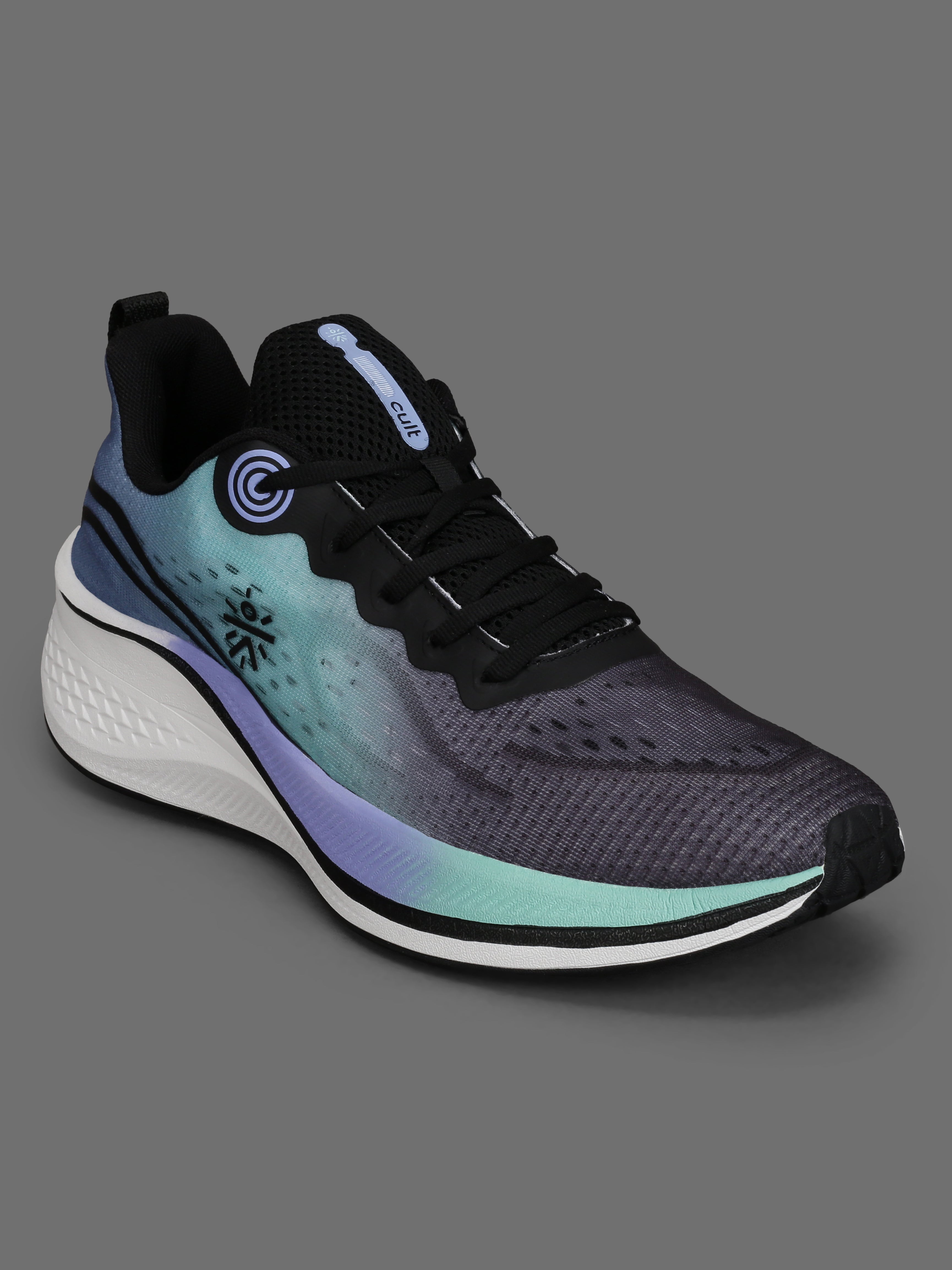 cult Men's Dynex Running Shoes - Black/Indigo Blue