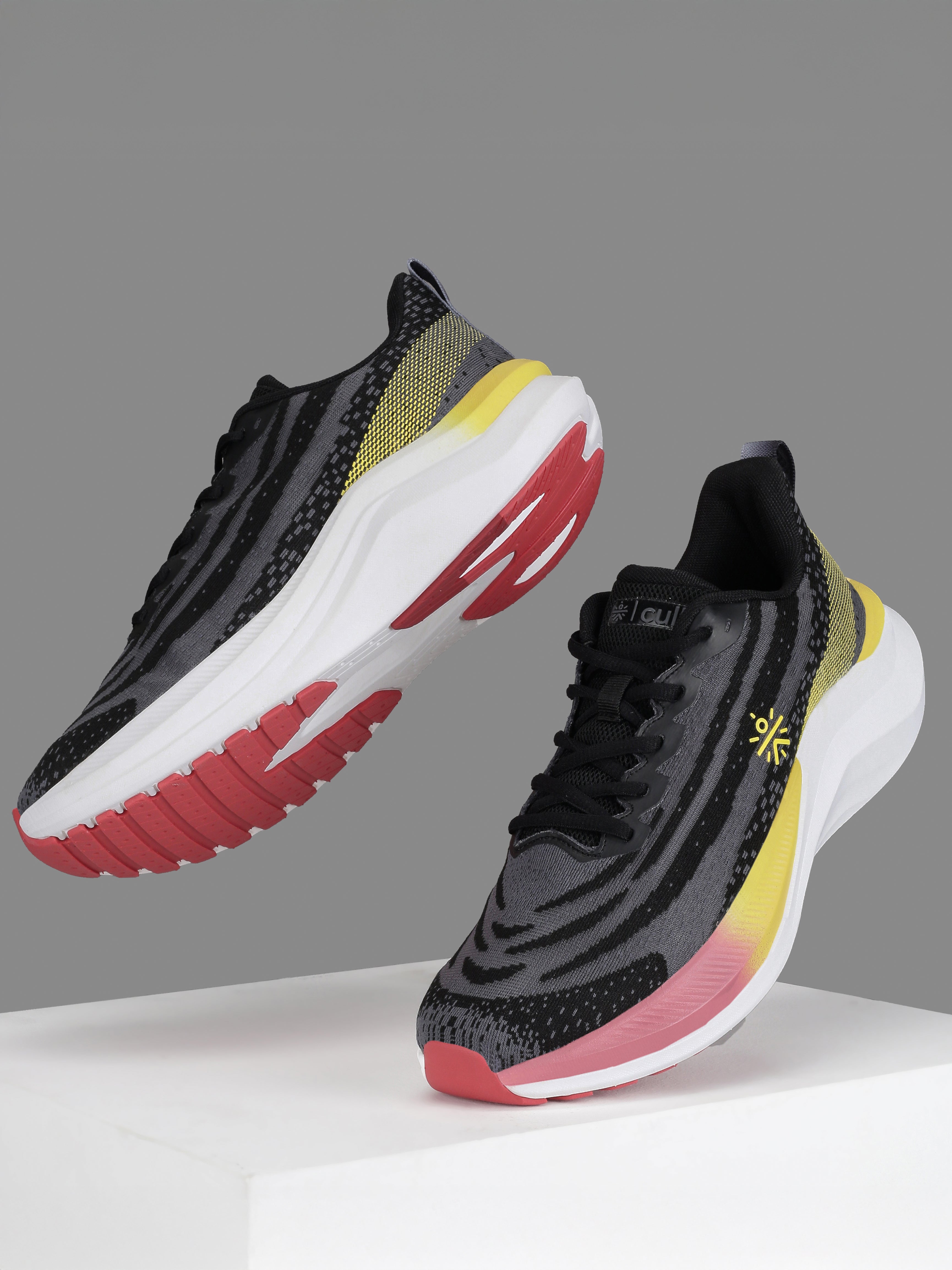 cult Men's Quasar Running Shoes - Black