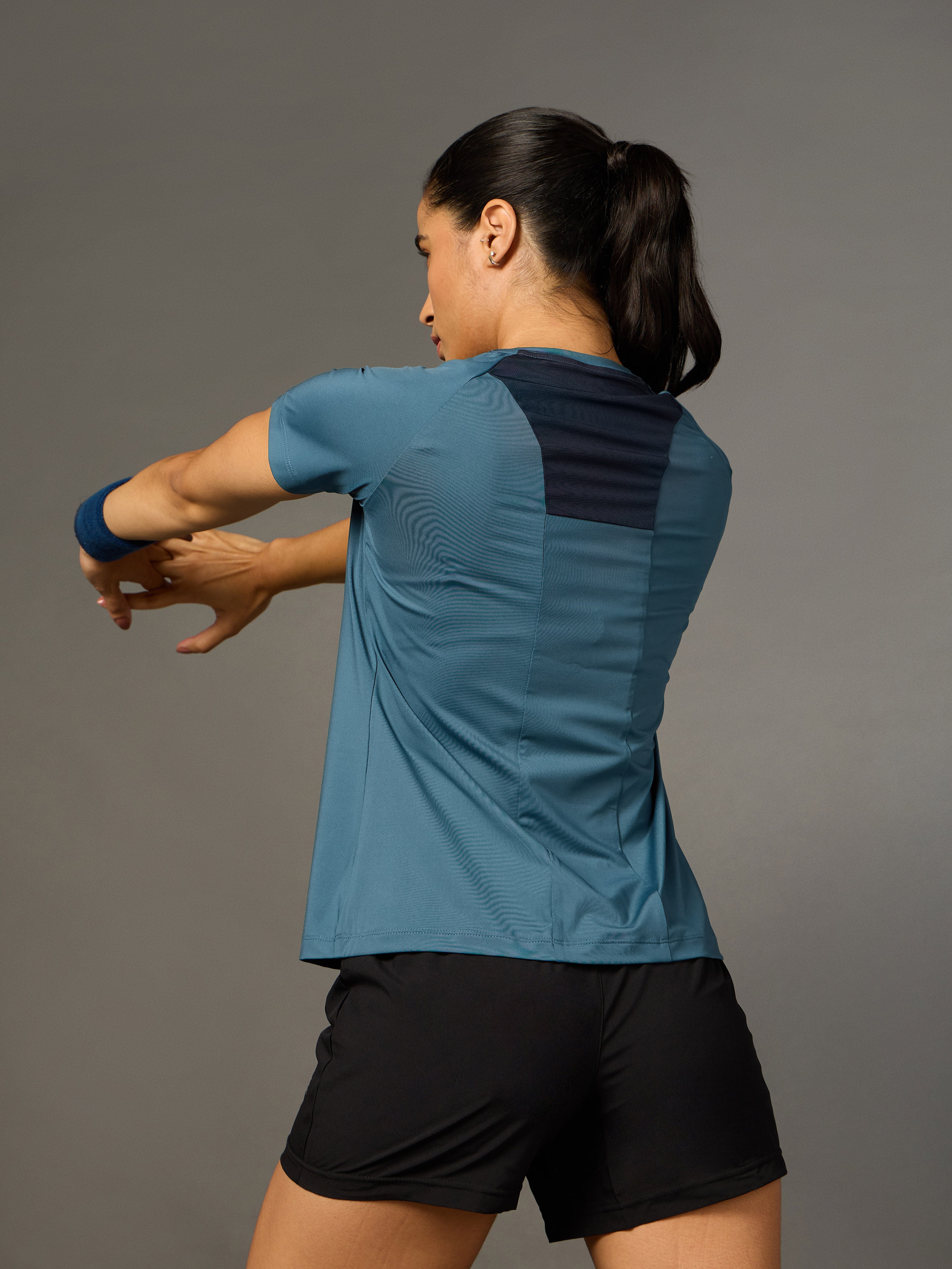 Women's Blue Racer's Pro T-shirt